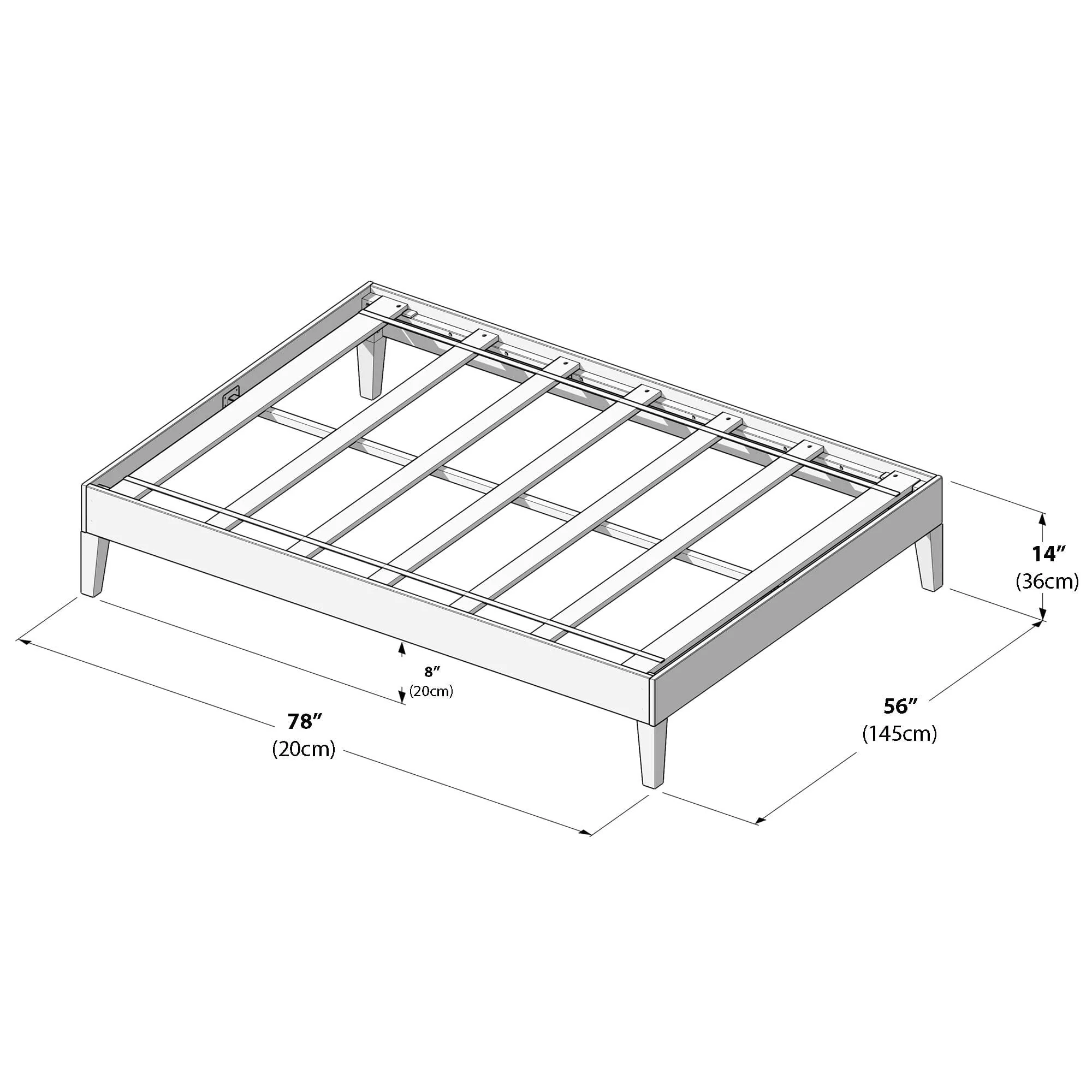 Platform Bed - Full - Image 23