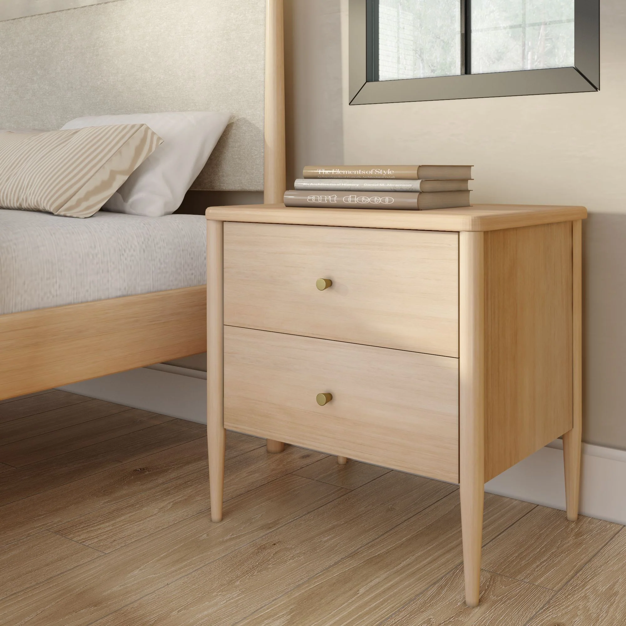 Harbor 2-Drawer Nightstand - Image 3