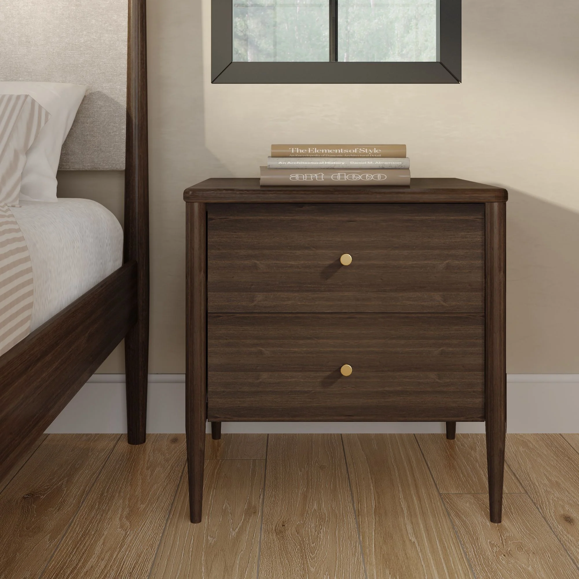 Harbor 2-Drawer Nightstand - Image 5