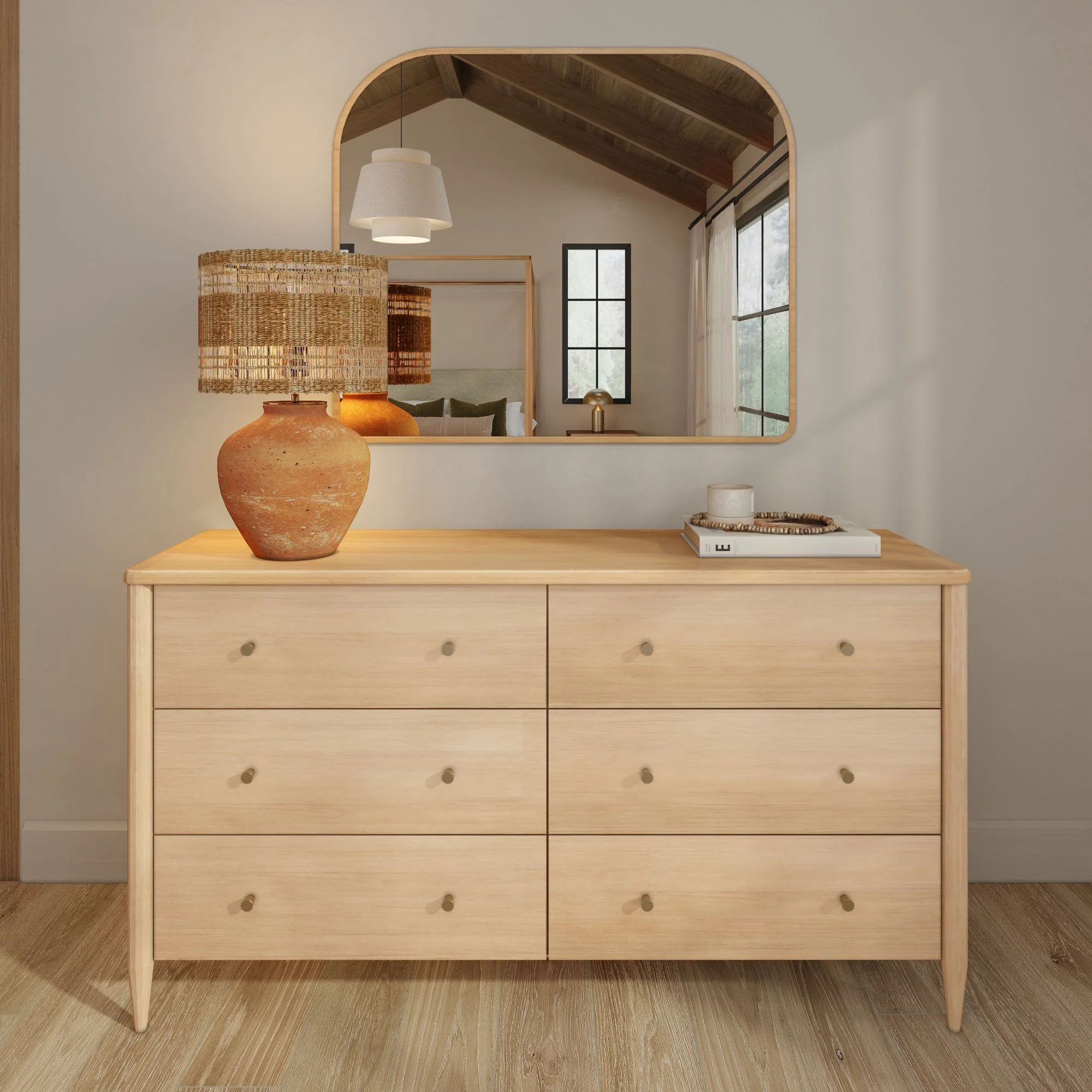 Harbor 6-Drawer Dresser - Image 7
