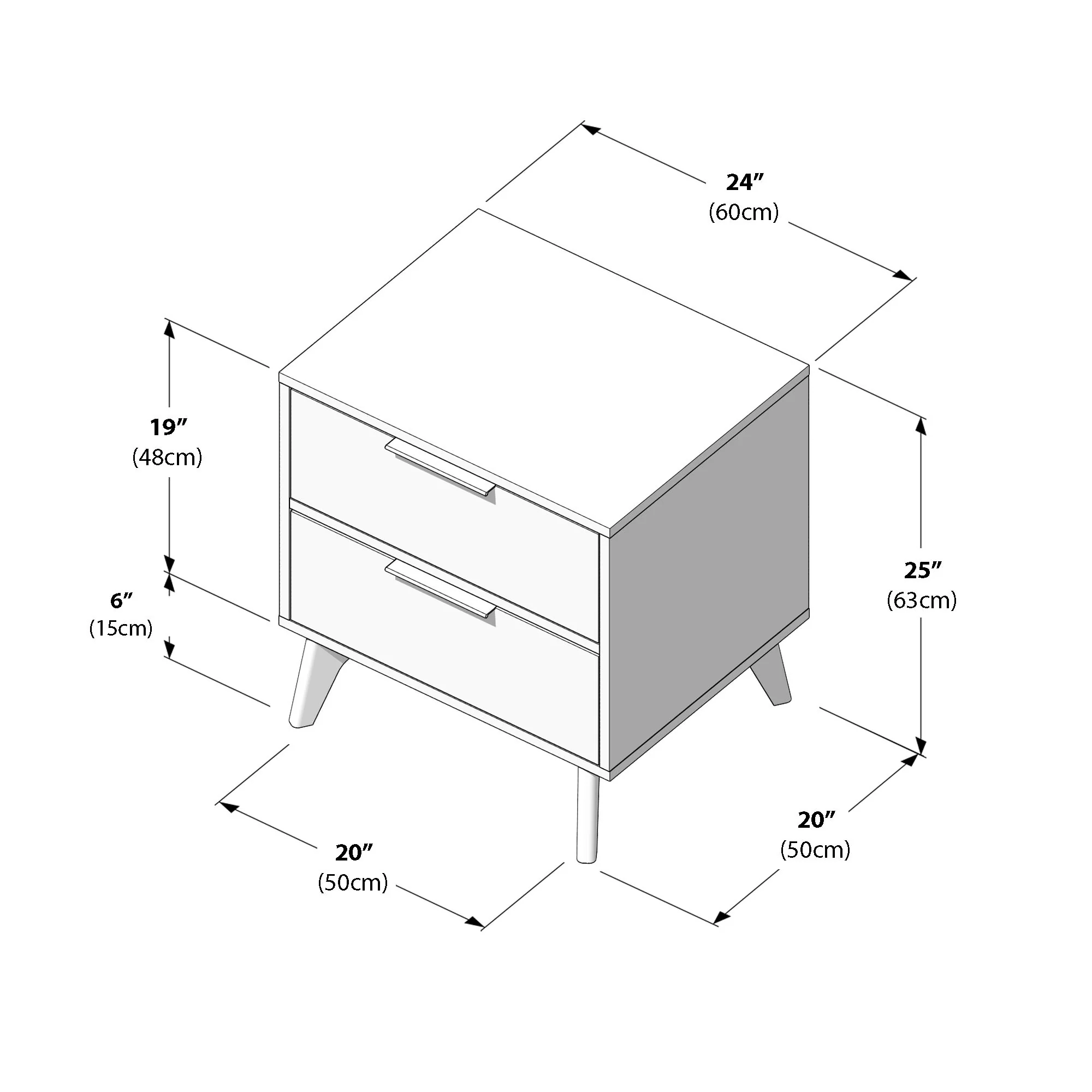 Haven 2-Drawer Nightstand - Image 43