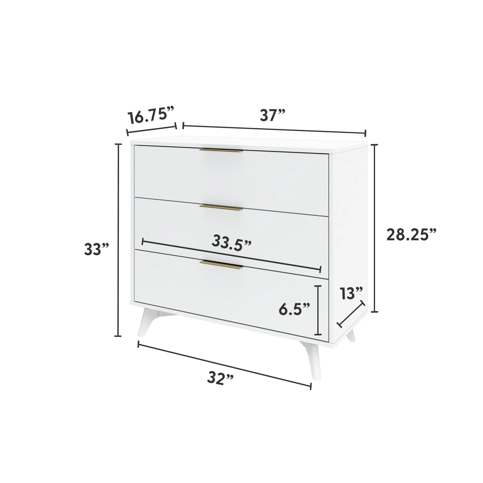 Haven 3-Drawer Dresser - Image 21