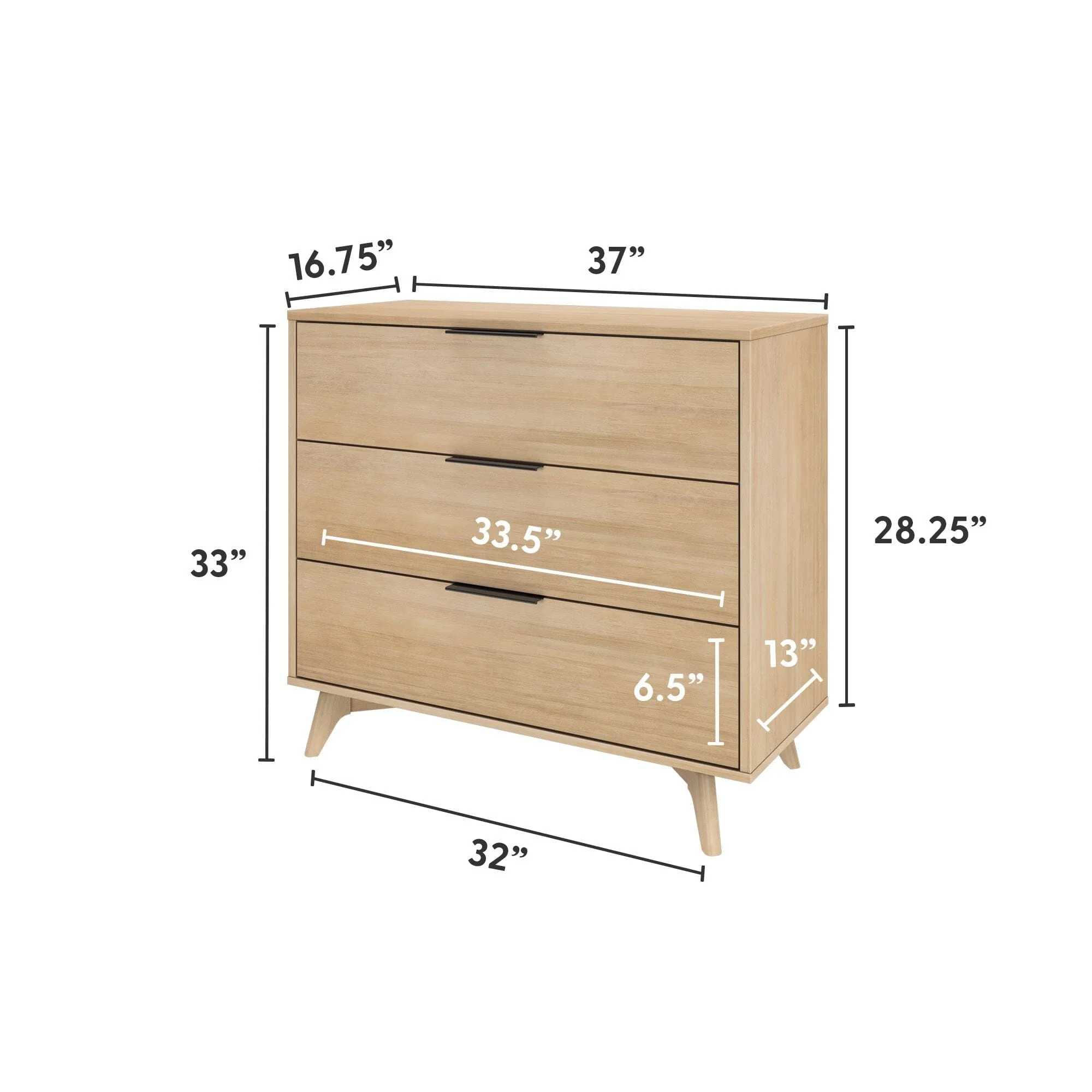 Haven 3-Drawer Dresser - Image 24