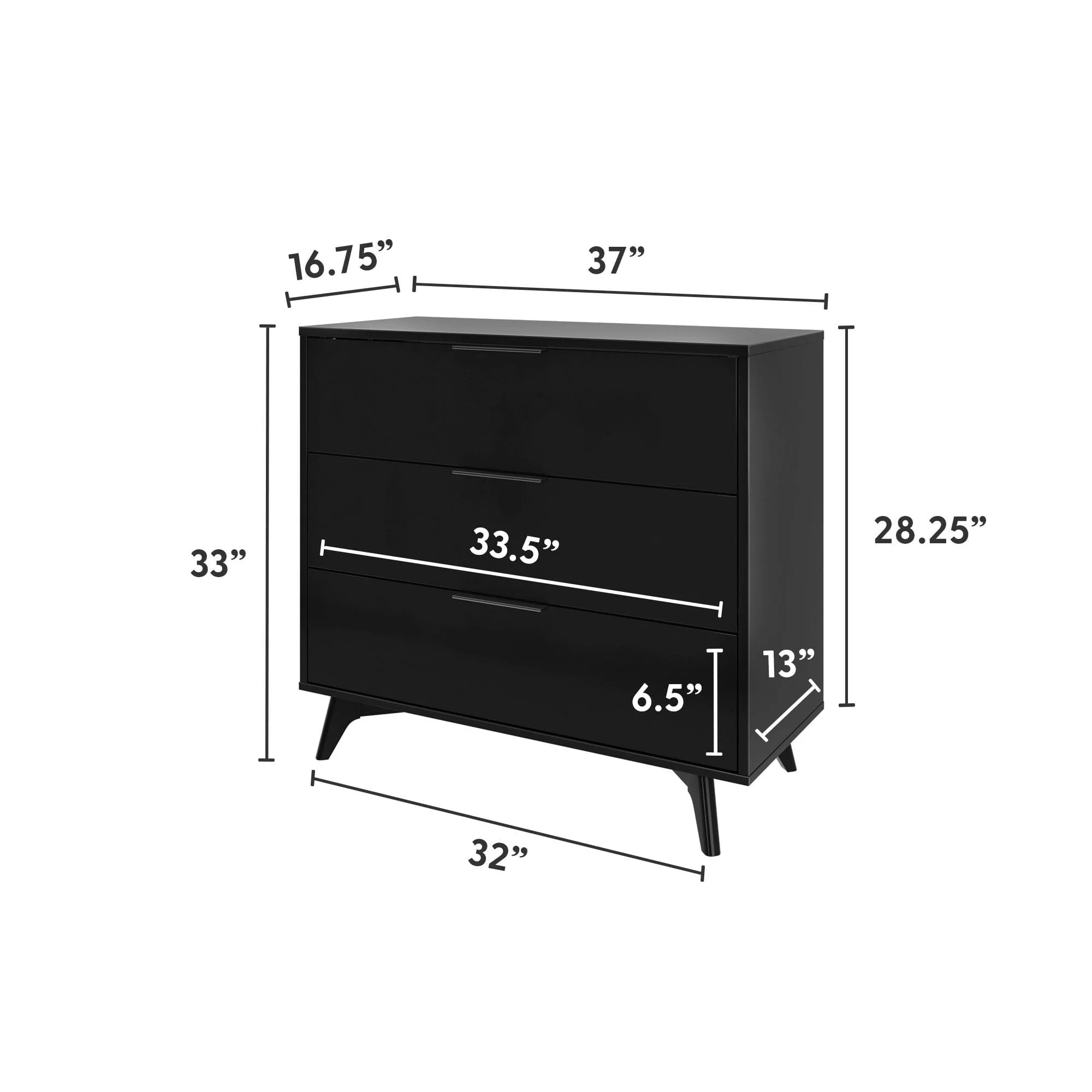 Haven 3-Drawer Dresser - Image 25