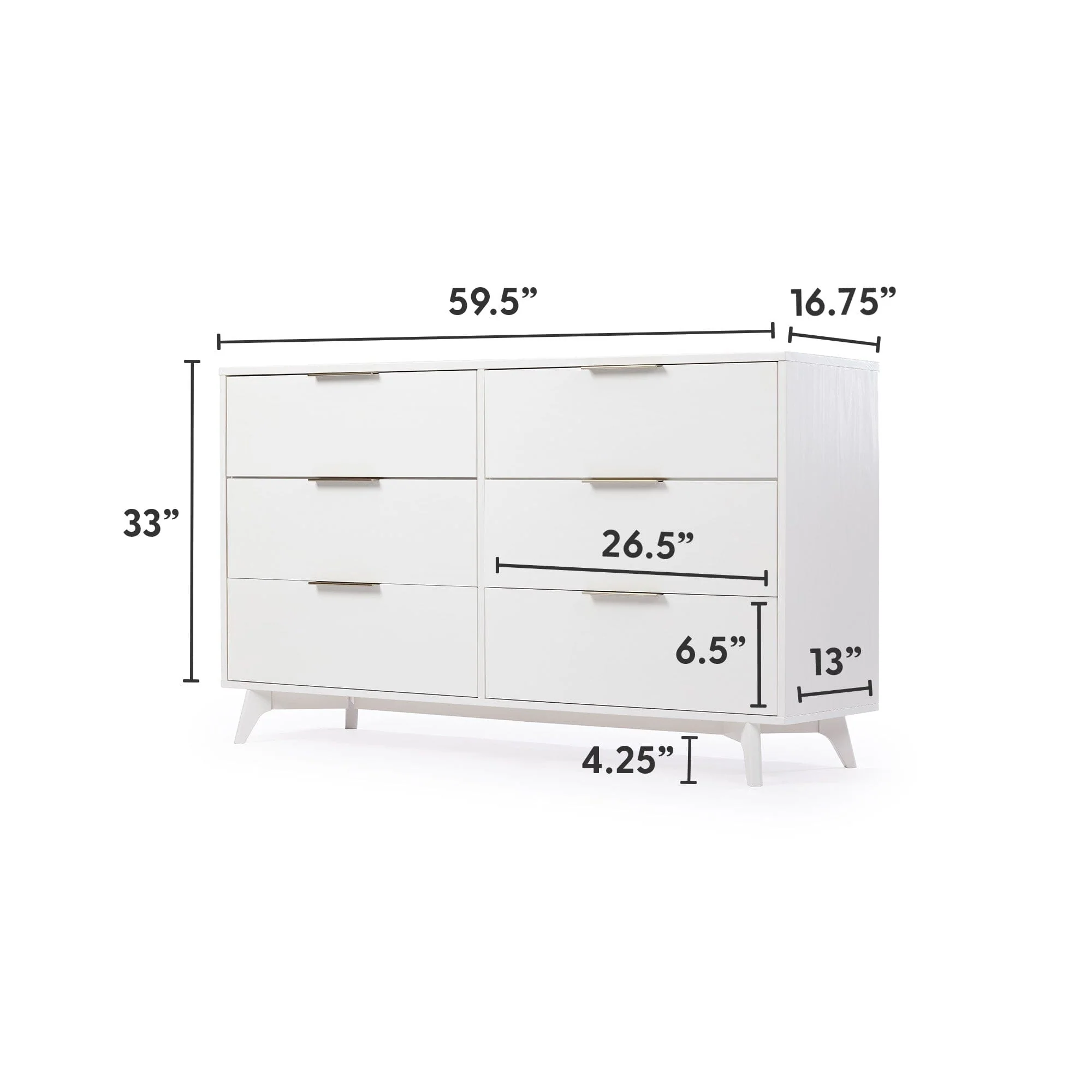 Haven 6-Drawer Dresser - Image 16