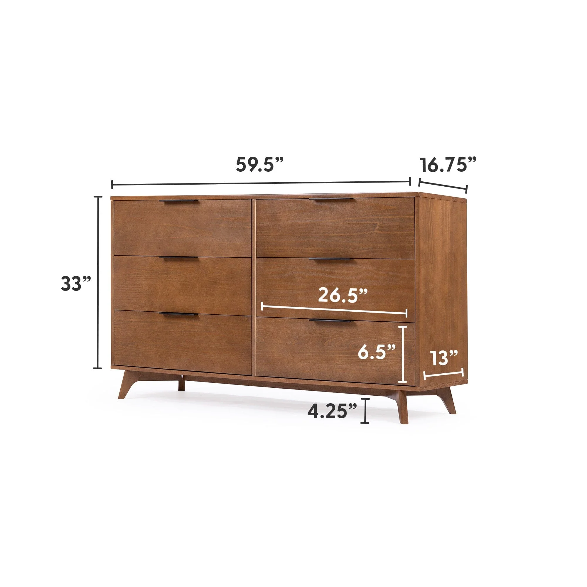 Haven 6-Drawer Dresser - Image 17