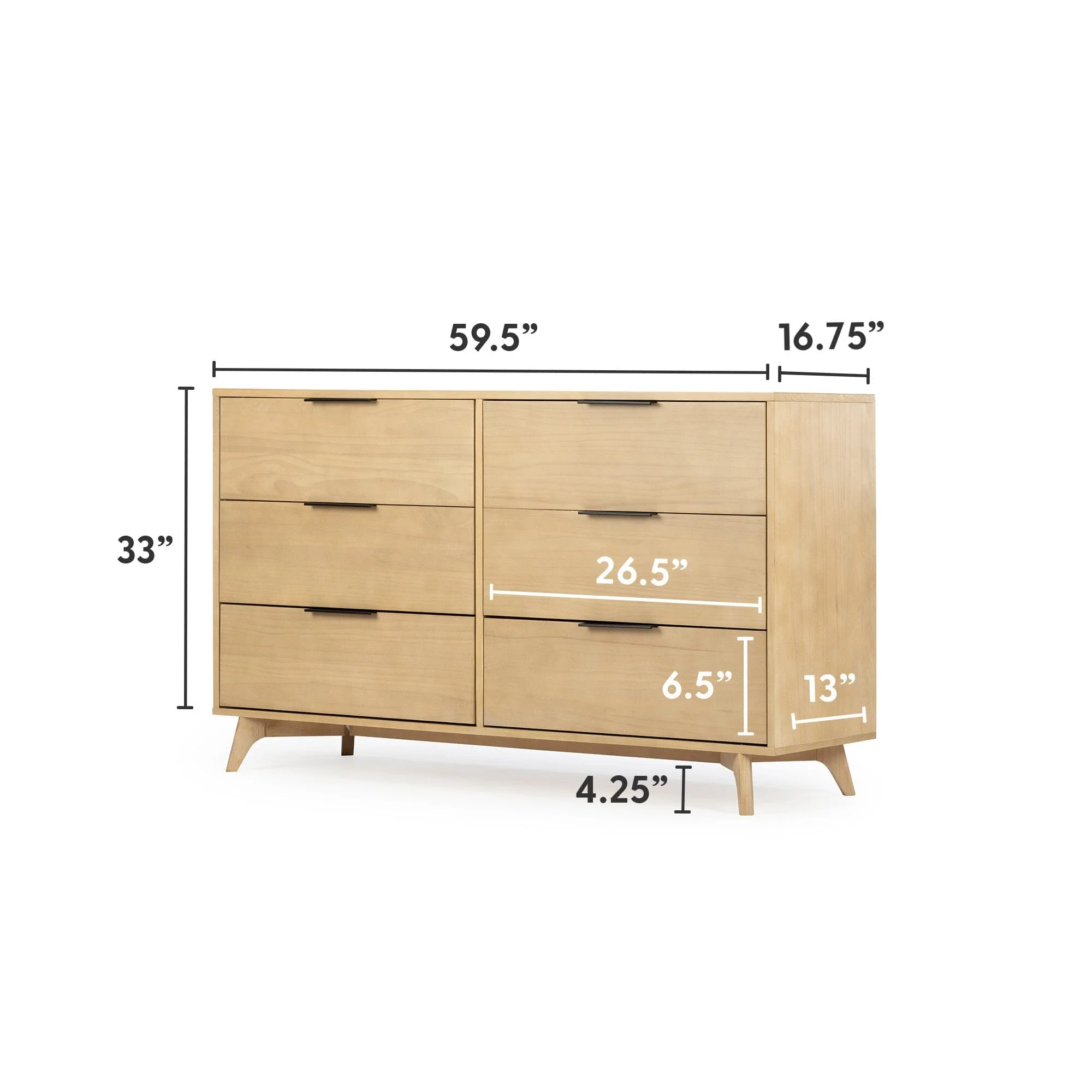 Haven 6-Drawer Dresser - Image 19