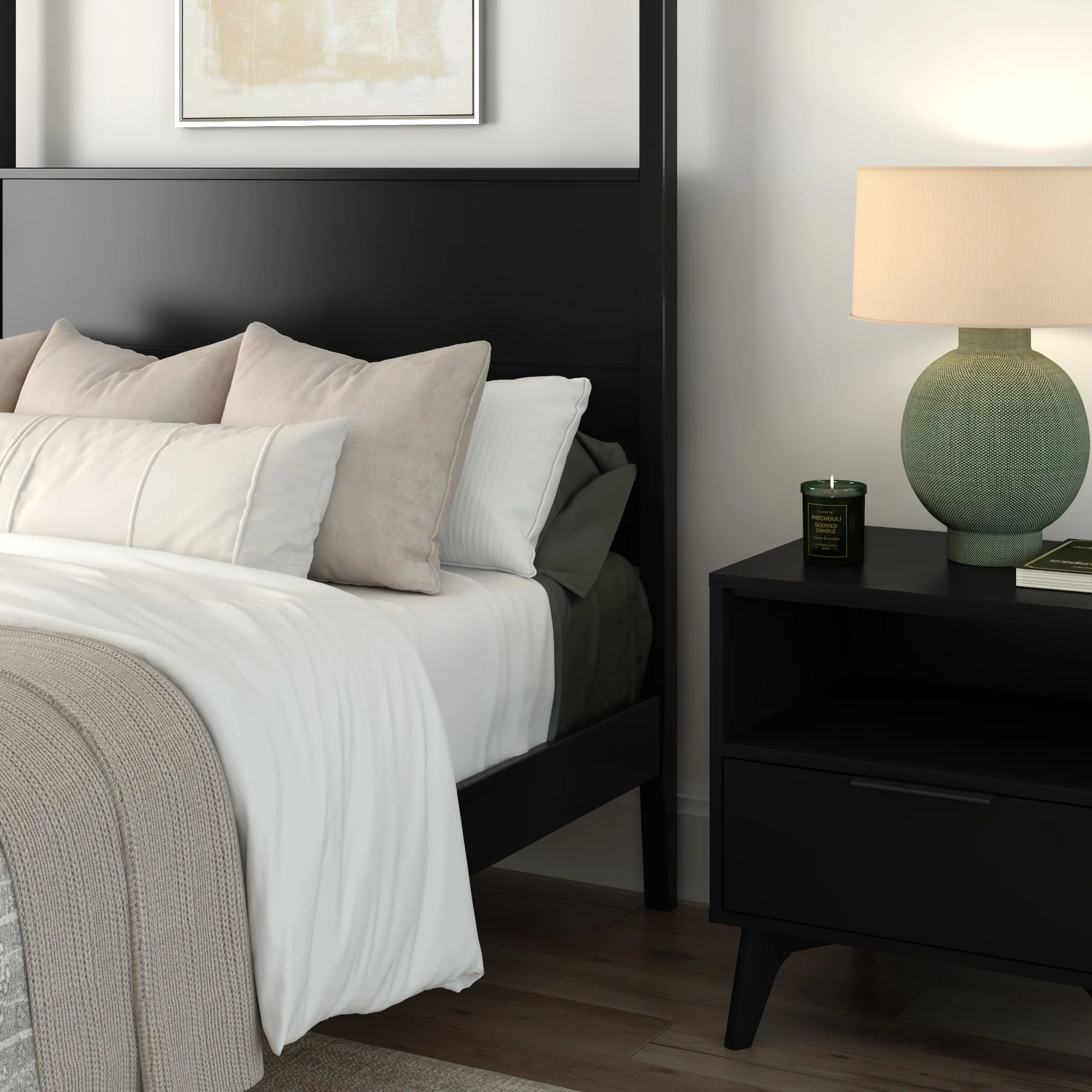 Haven Canopy Bed - Full - Image 27