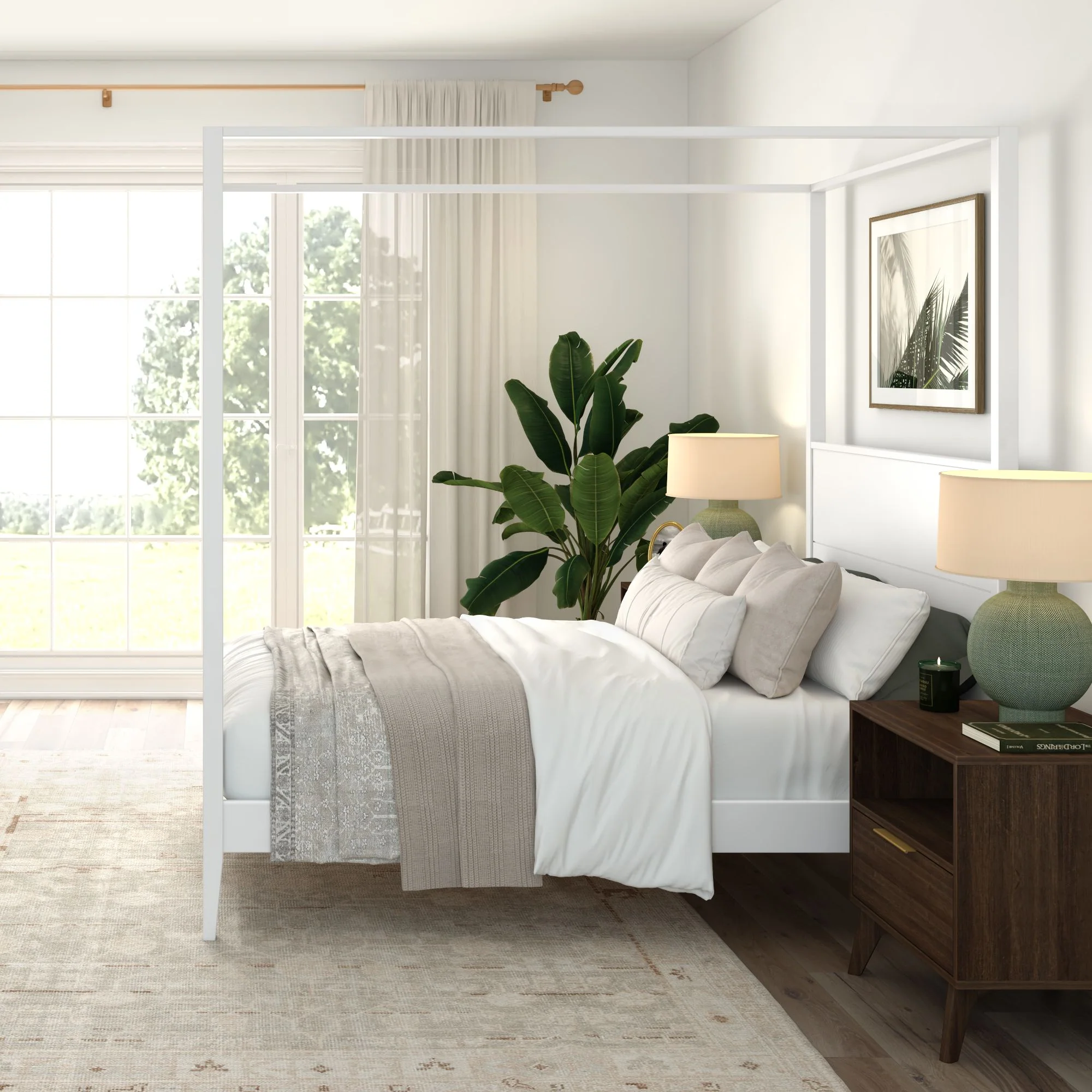 Haven Canopy Bed - Full - Image 32