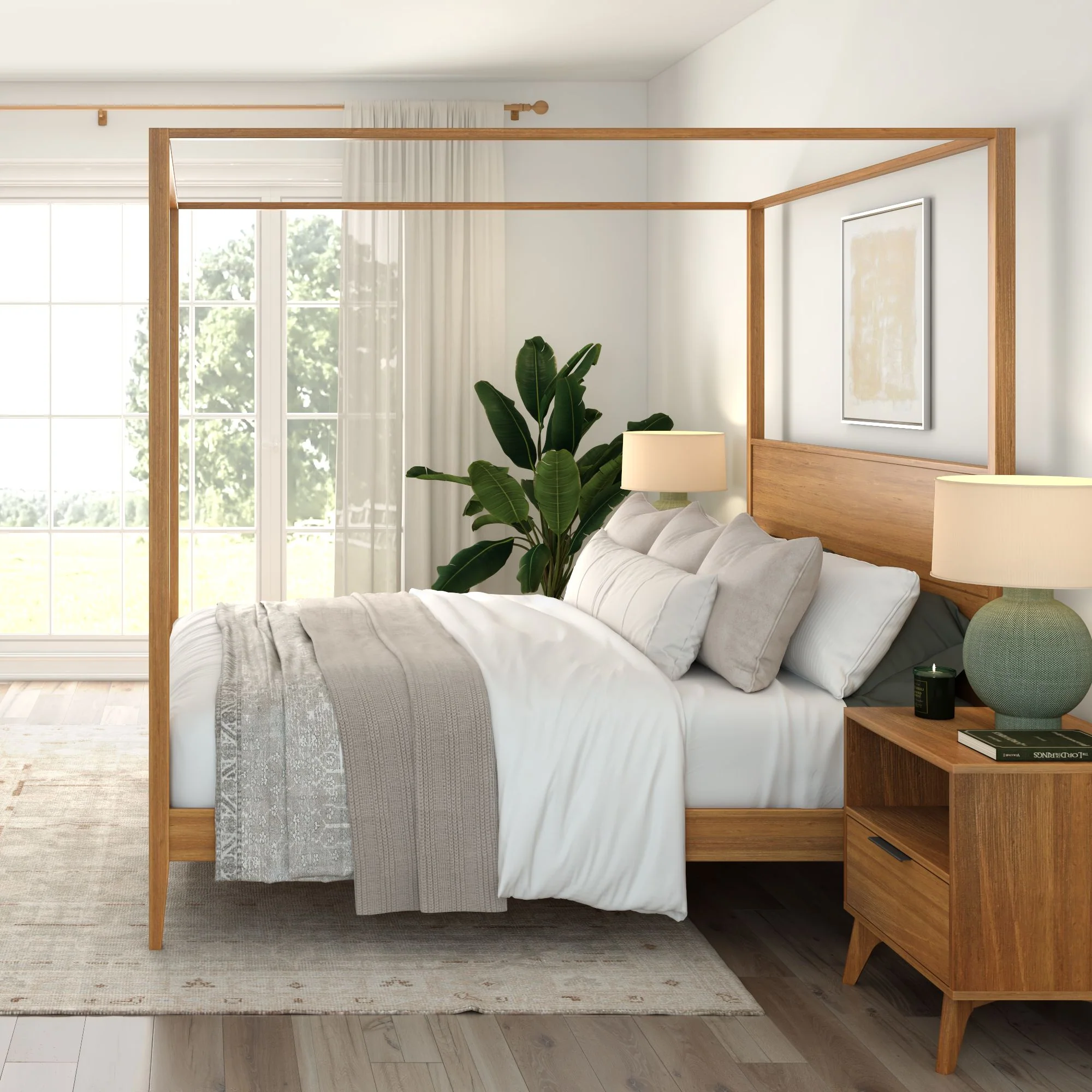 Haven Canopy Bed - King - Image 21