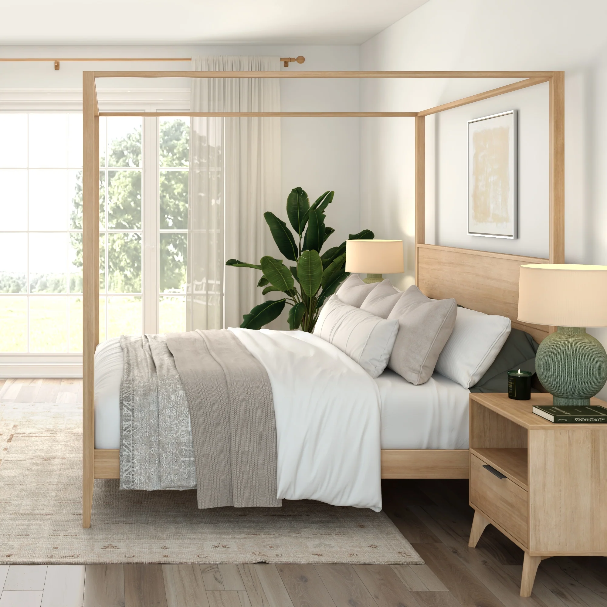 Haven Canopy Bed - King - Image 22