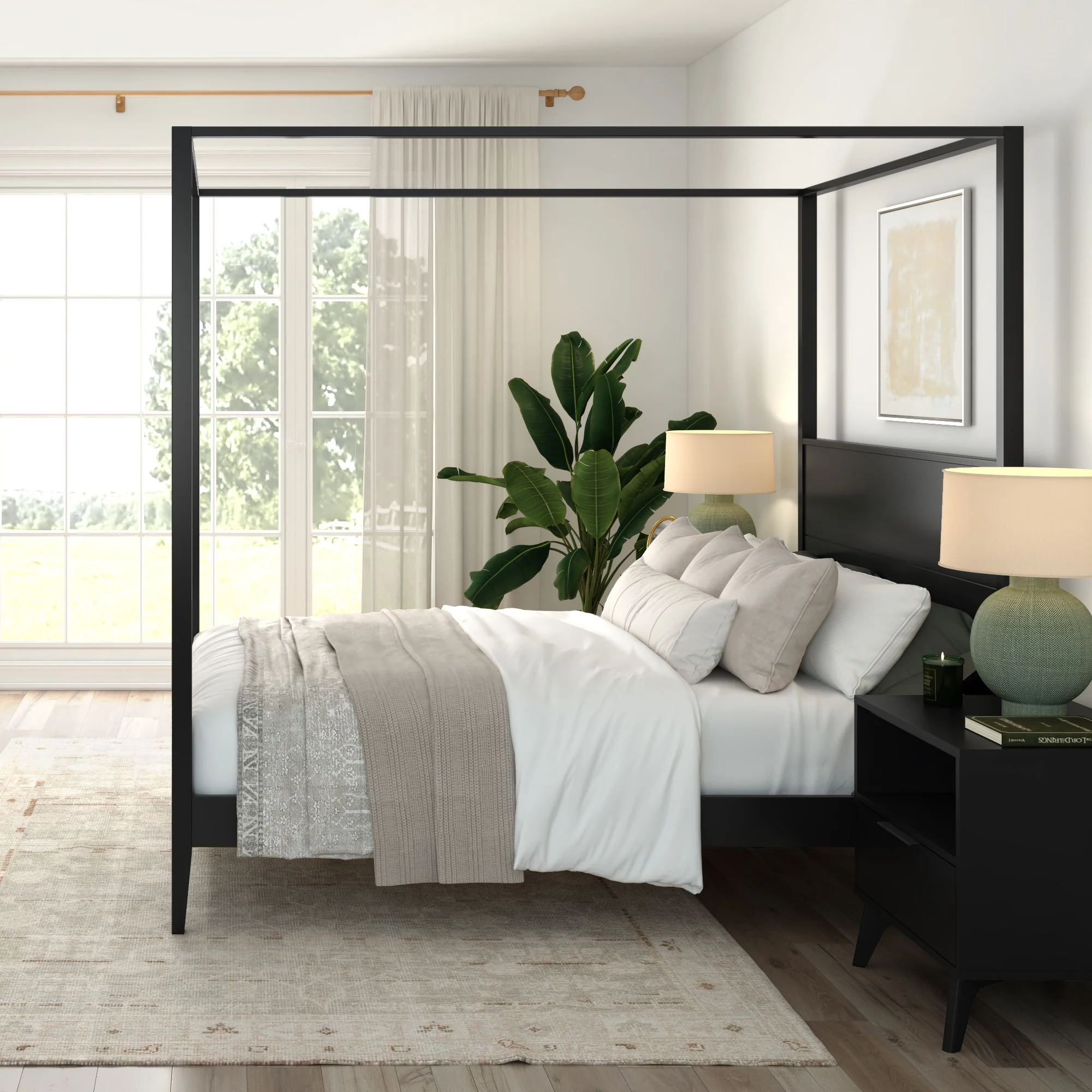 Haven Canopy Bed - Queen - Image 31
