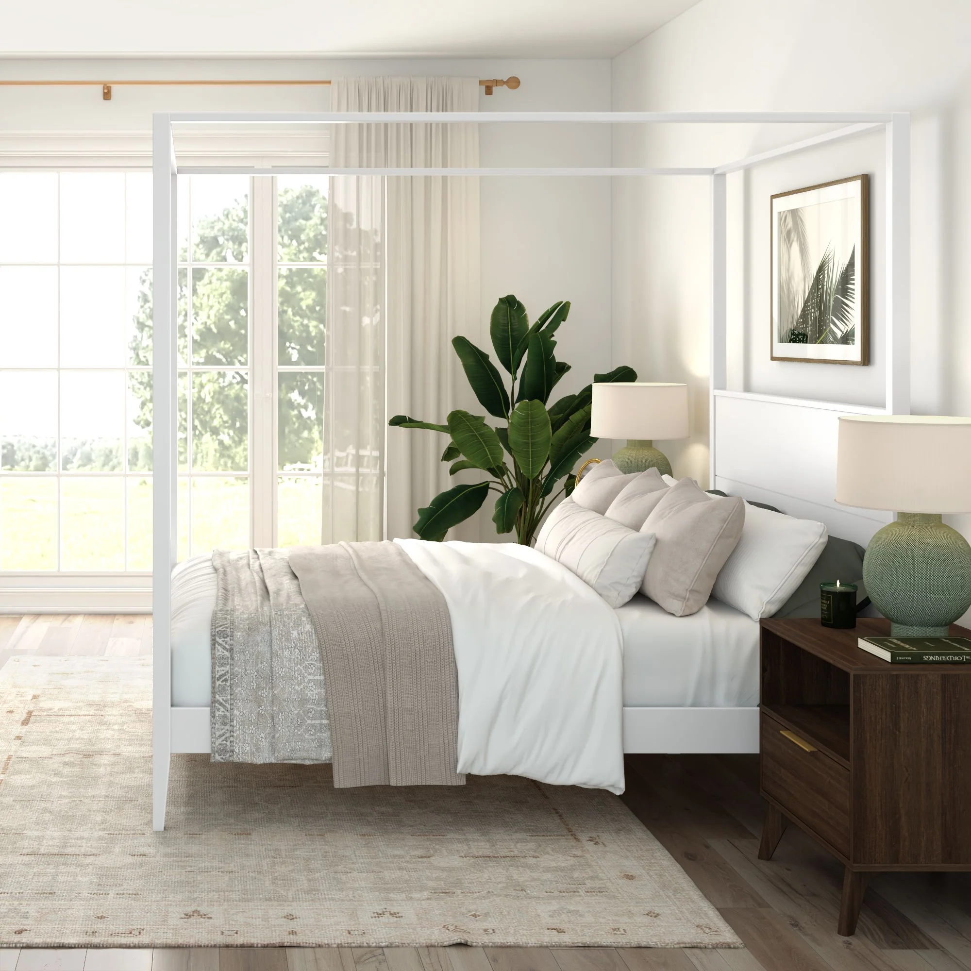Haven Canopy Bed - Queen - Image 32