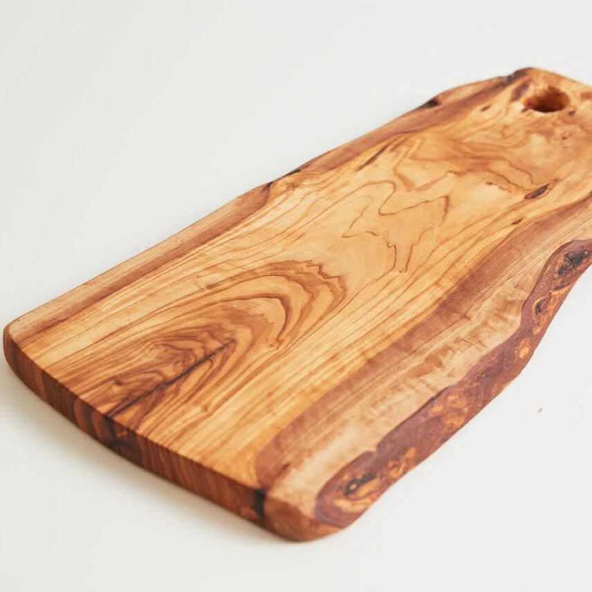 Italian Olivewood Charcuterie Board - with Hole by Verve Culture - Image 4