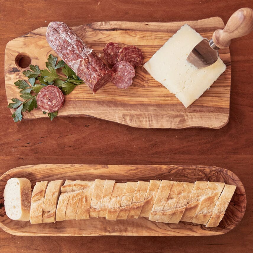 Italian Olivewood Charcuterie Board - with Hole by Verve Culture - Image 6
