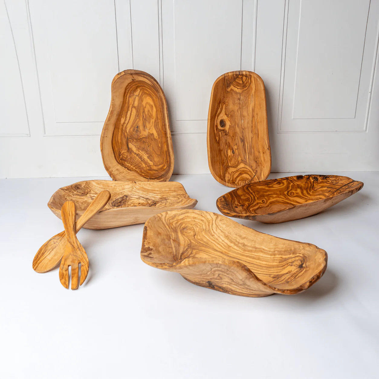 Italian Olivewood Root Salad Bowl by Verve Culture - Image 3