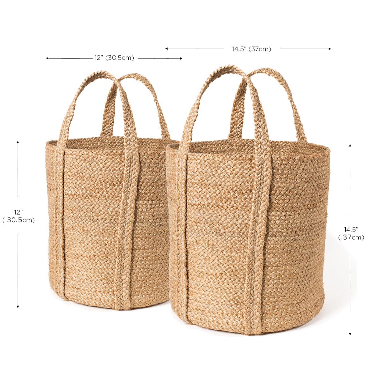 Kata Basket with handle - Natural by KORISSA - Image 10
