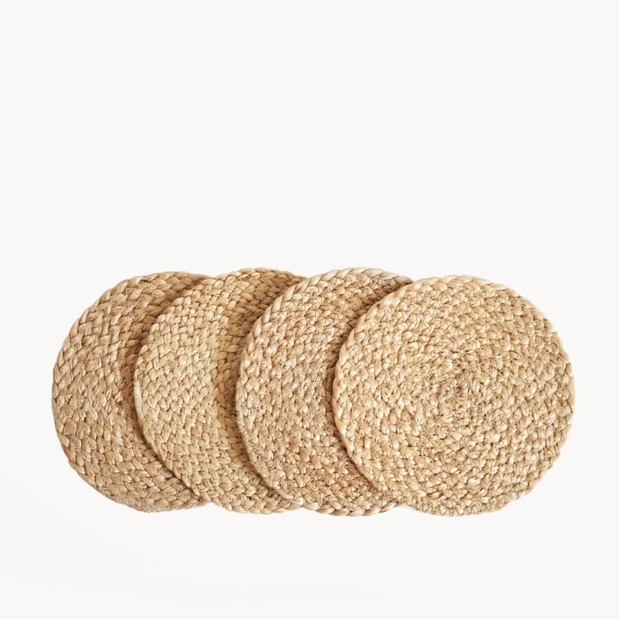 Kata Natural Coaster Trivet (Set of 4) by KORISSA