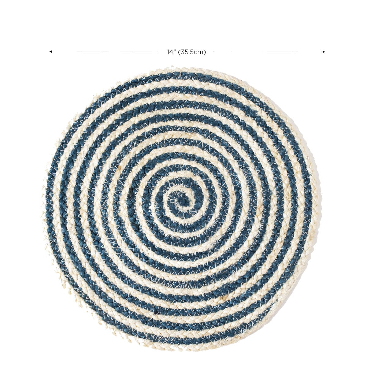 Kata Spiral Placemat - Blue (Set of 4) by KORISSA - Image 5