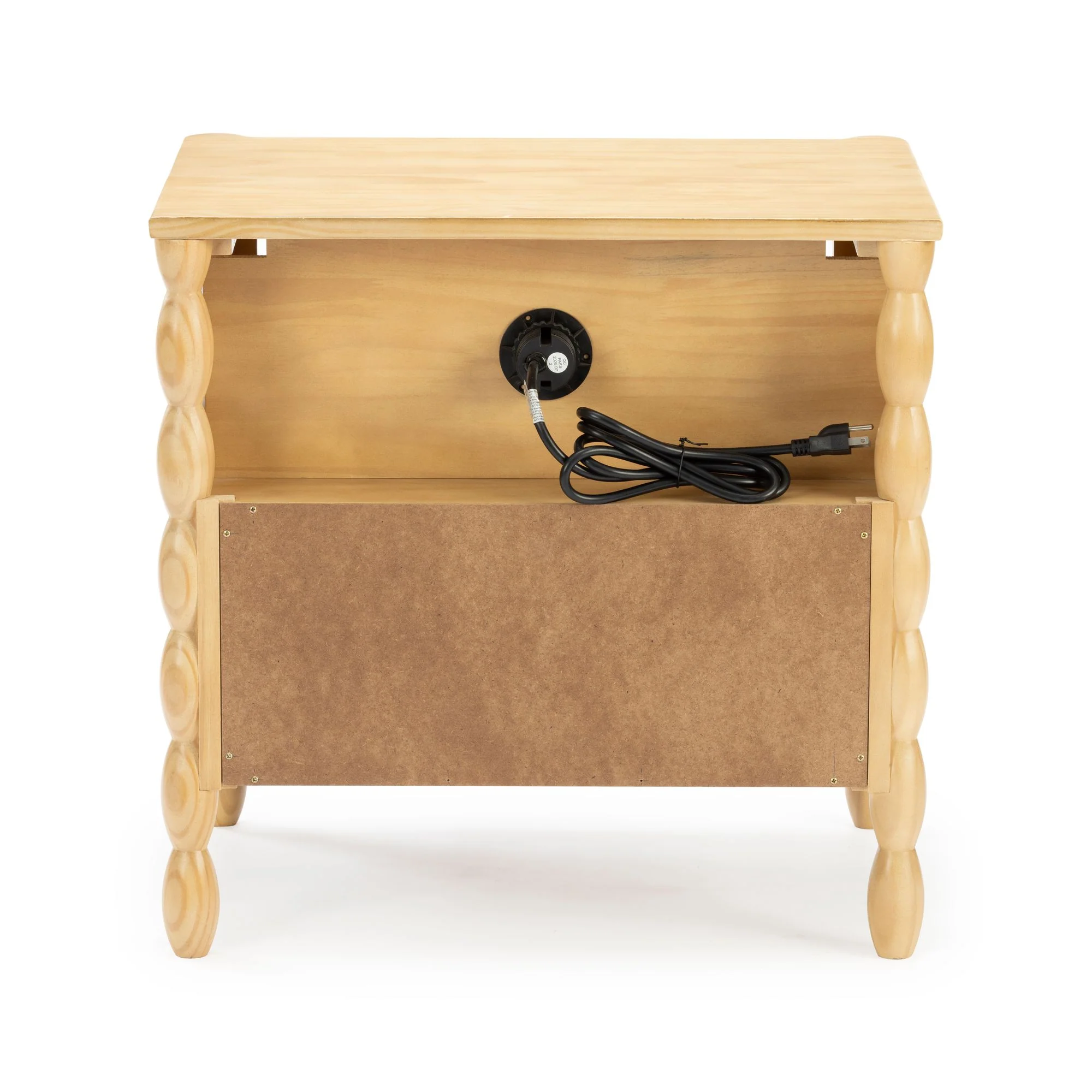 Lind Nightstand with Charging Station - Image 29