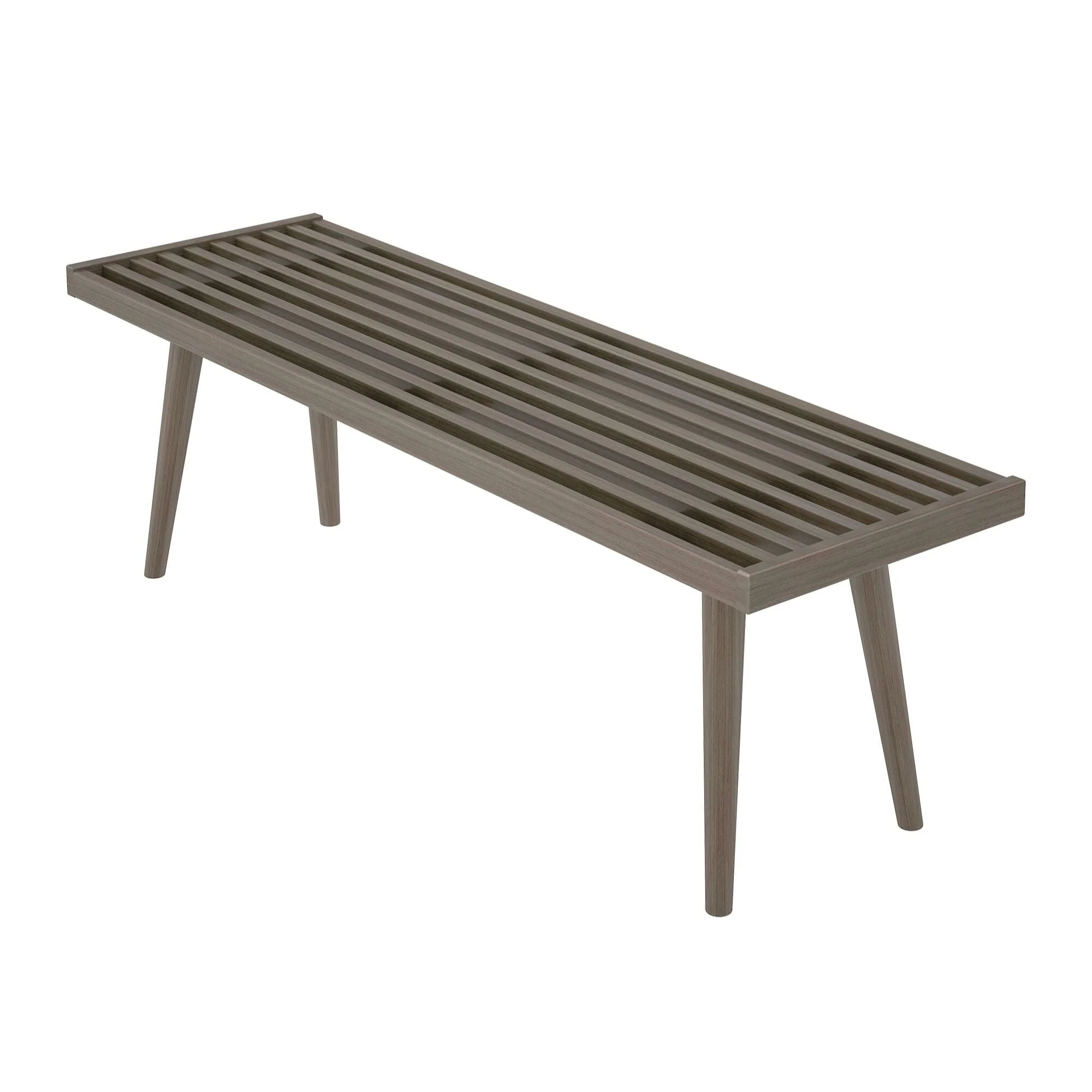 Mid-Century Modern Entryway Bench - 56" - Image 20
