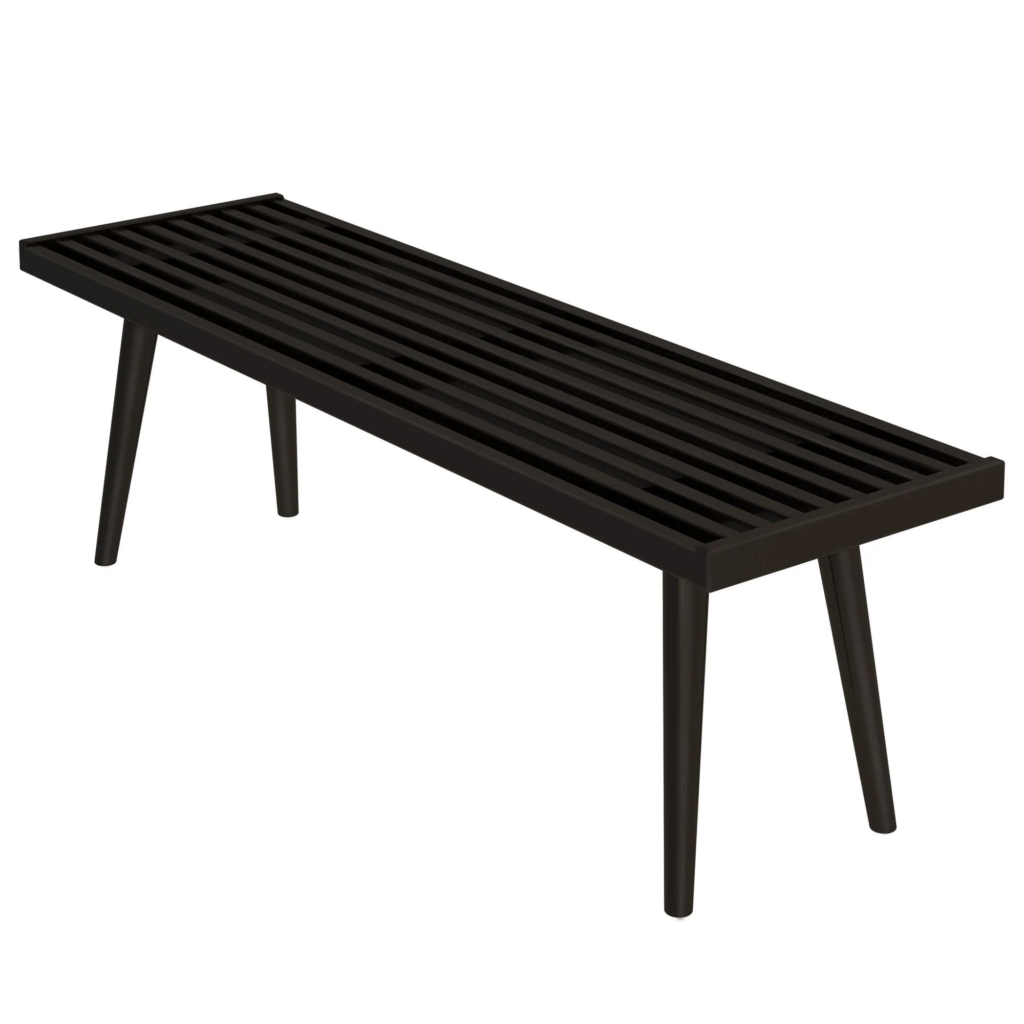 Mid-Century Modern Entryway Bench - 56" - Image 22