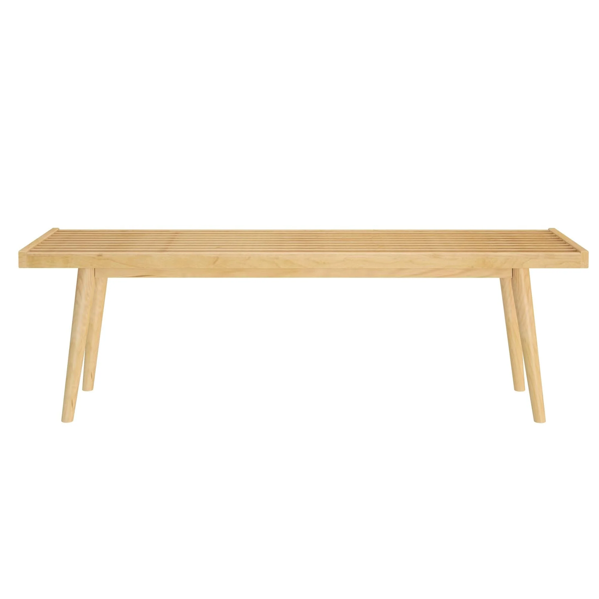 Mid-Century Modern Entryway Bench - 56" - Image 29