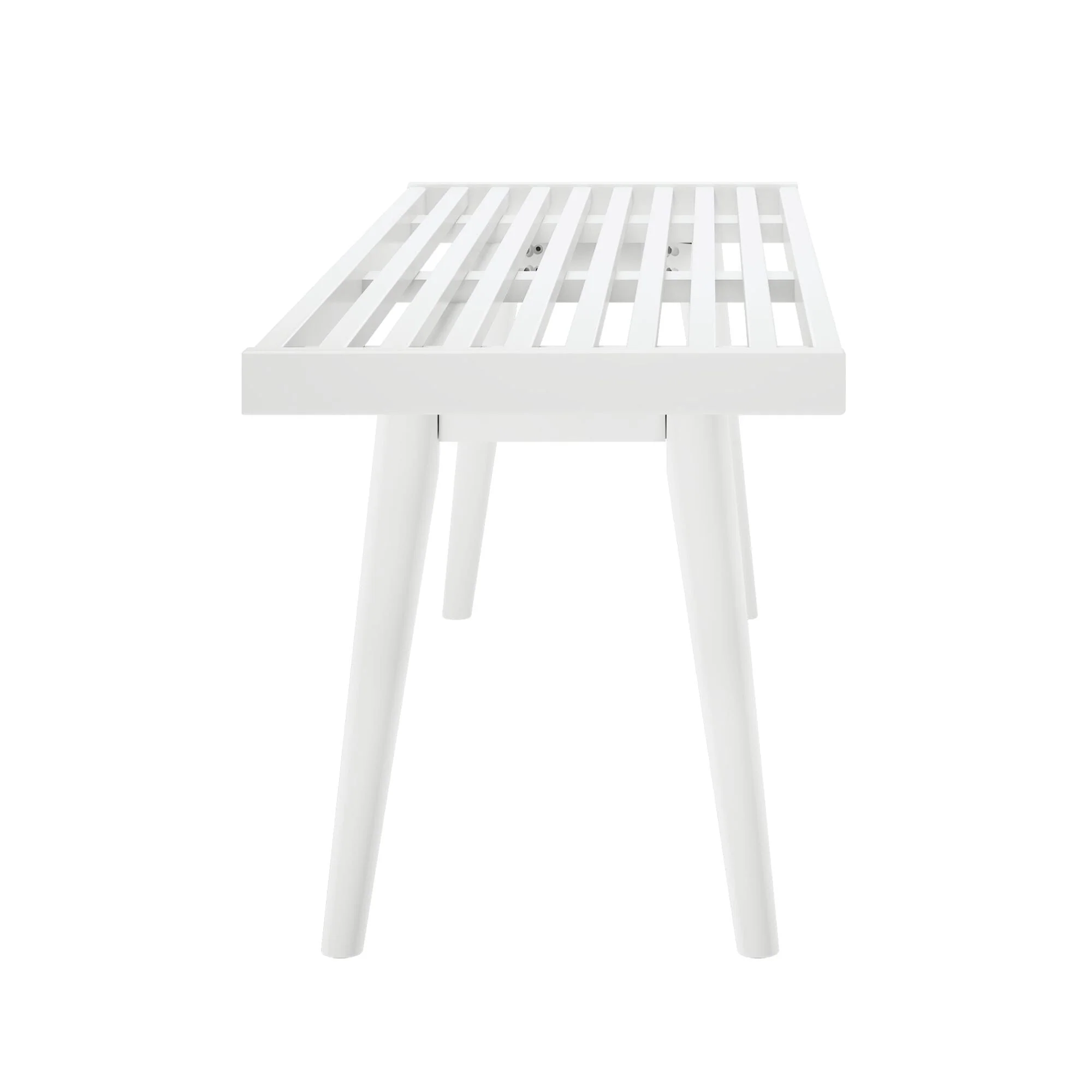 Mid-Century Modern Entryway Bench - 56" - Image 33