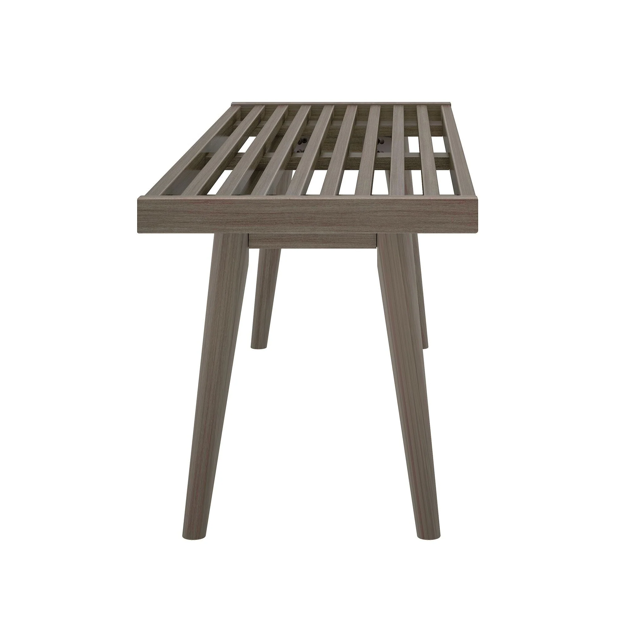 Mid-Century Modern Entryway Bench - 56" - Image 36