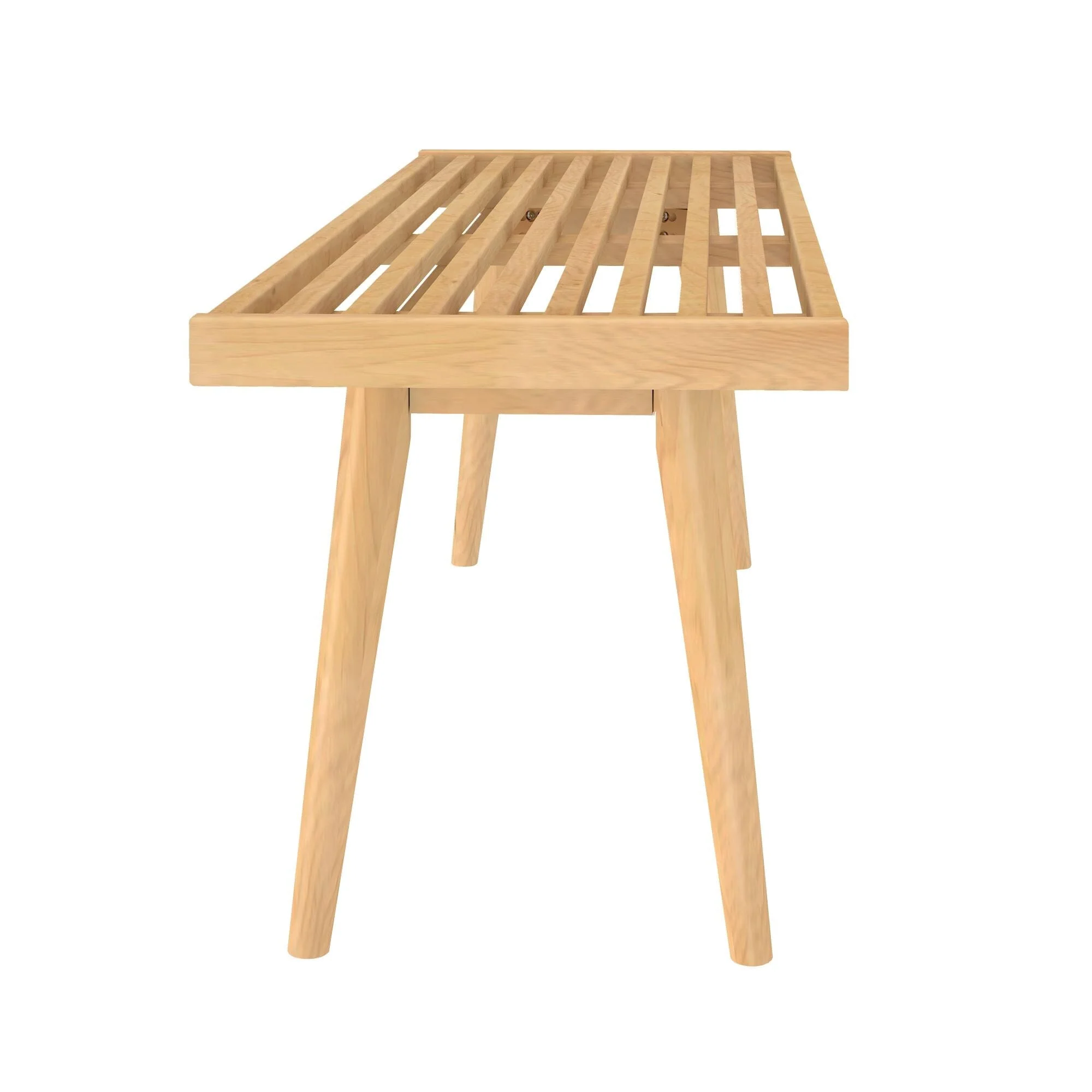 Mid-Century Modern Entryway Bench - 56" - Image 37