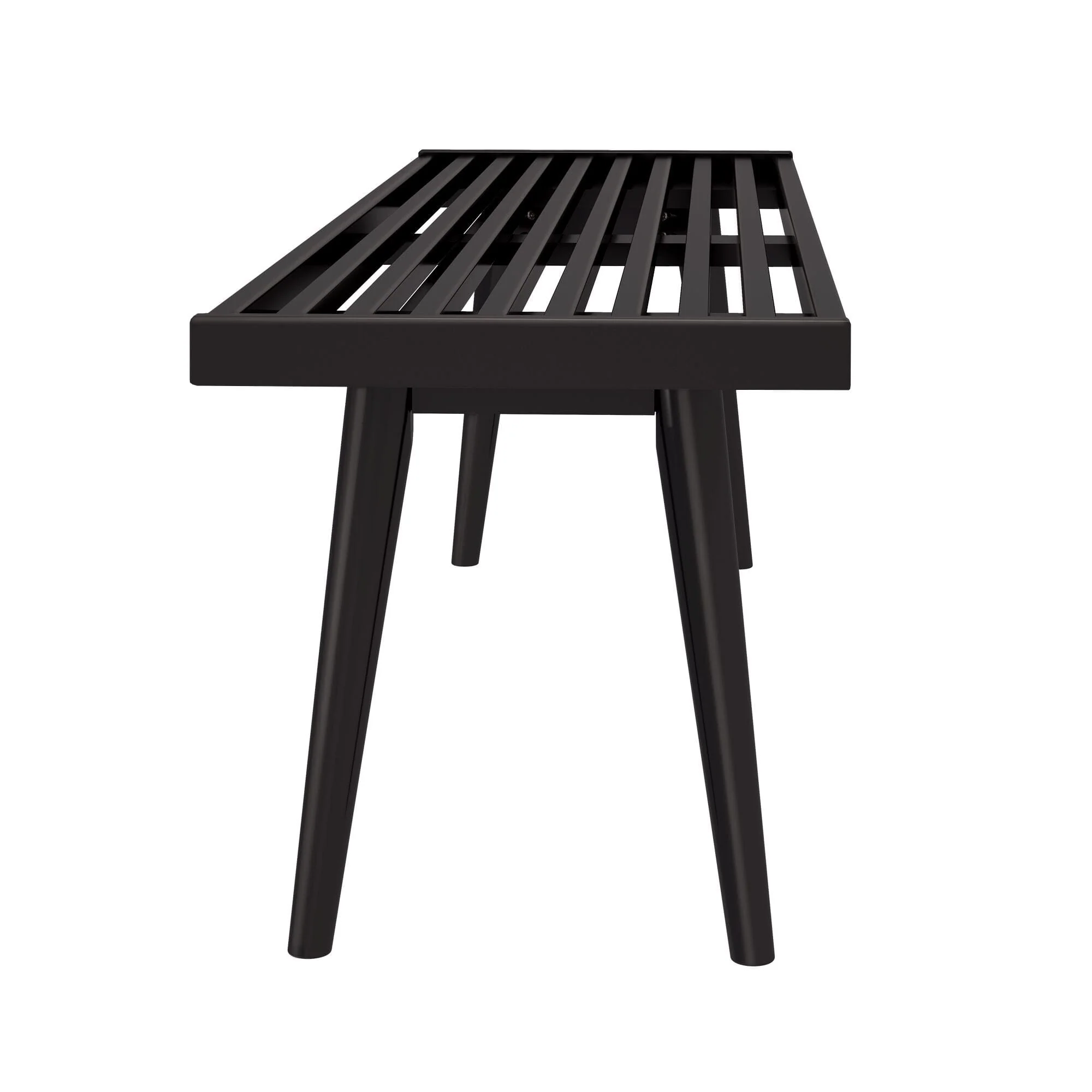 Mid-Century Modern Entryway Bench - 56" - Image 38