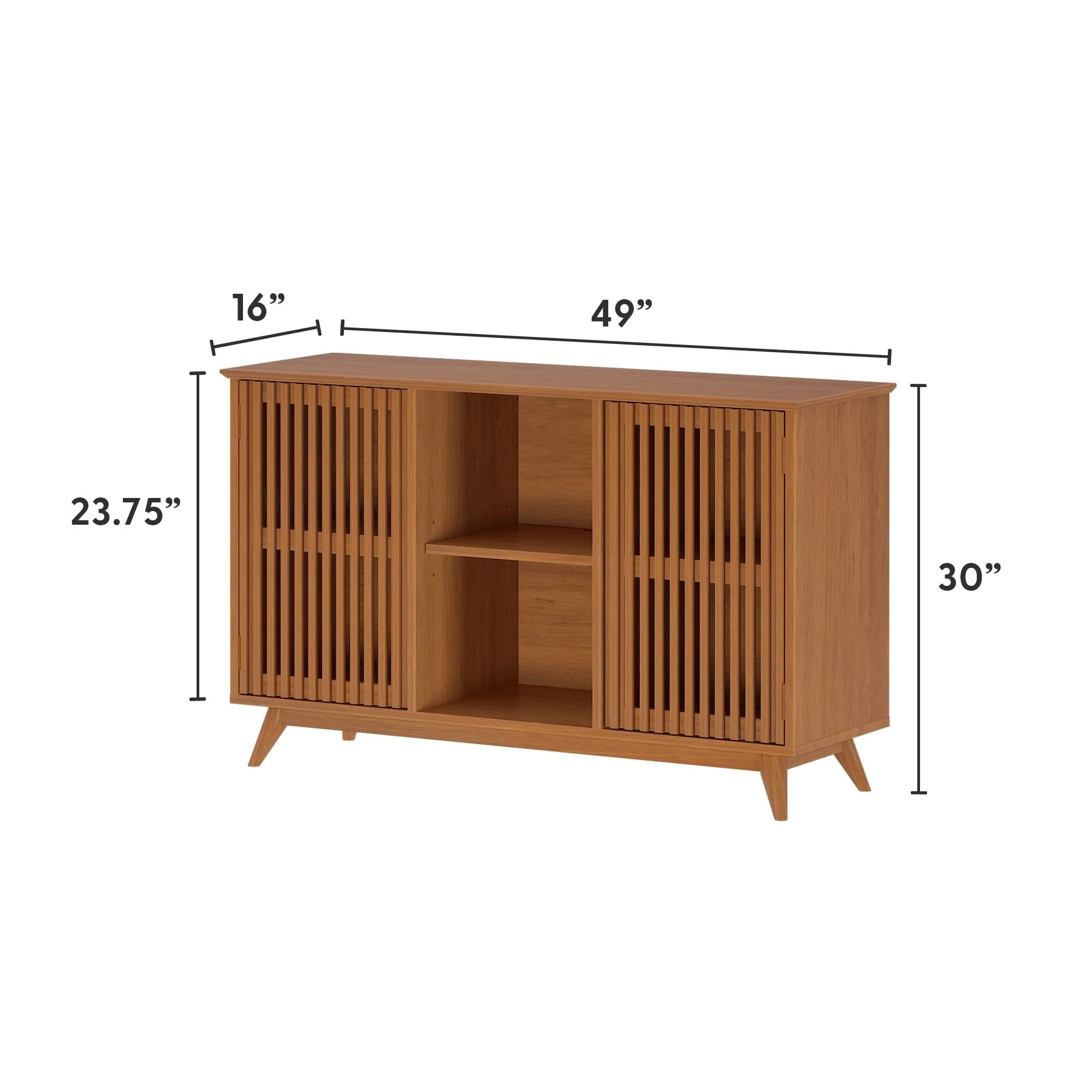Mid-Century Modern 2-Door Sideboard - 49" - Image 25