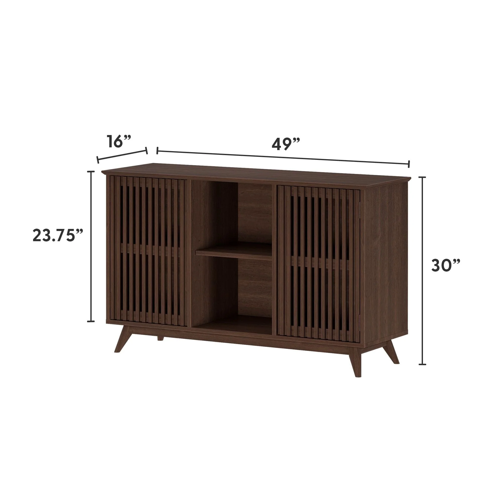 Mid-Century Modern 2-Door Sideboard - 49" - Image 26