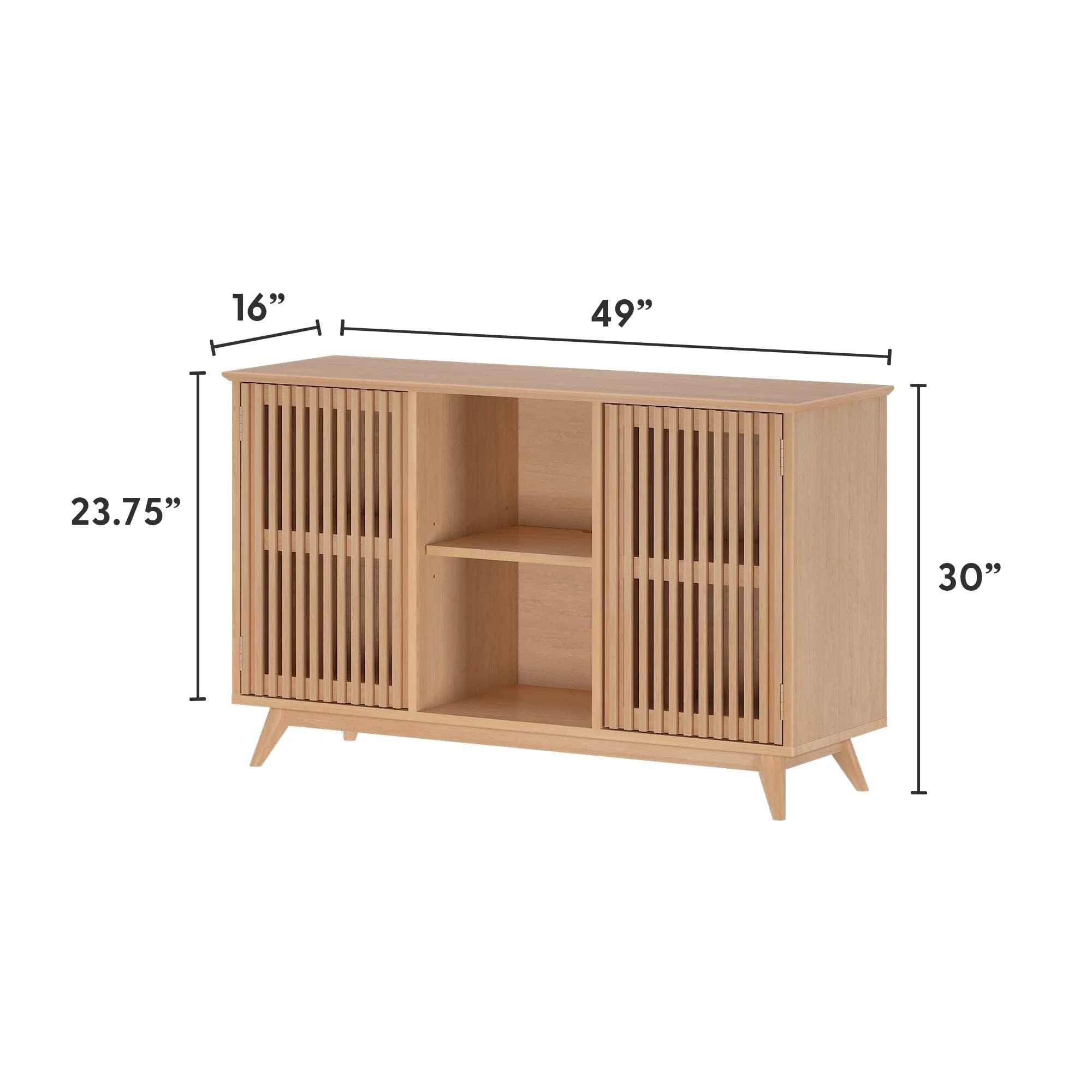 Mid-Century Modern 2-Door Sideboard - 49" - Image 27