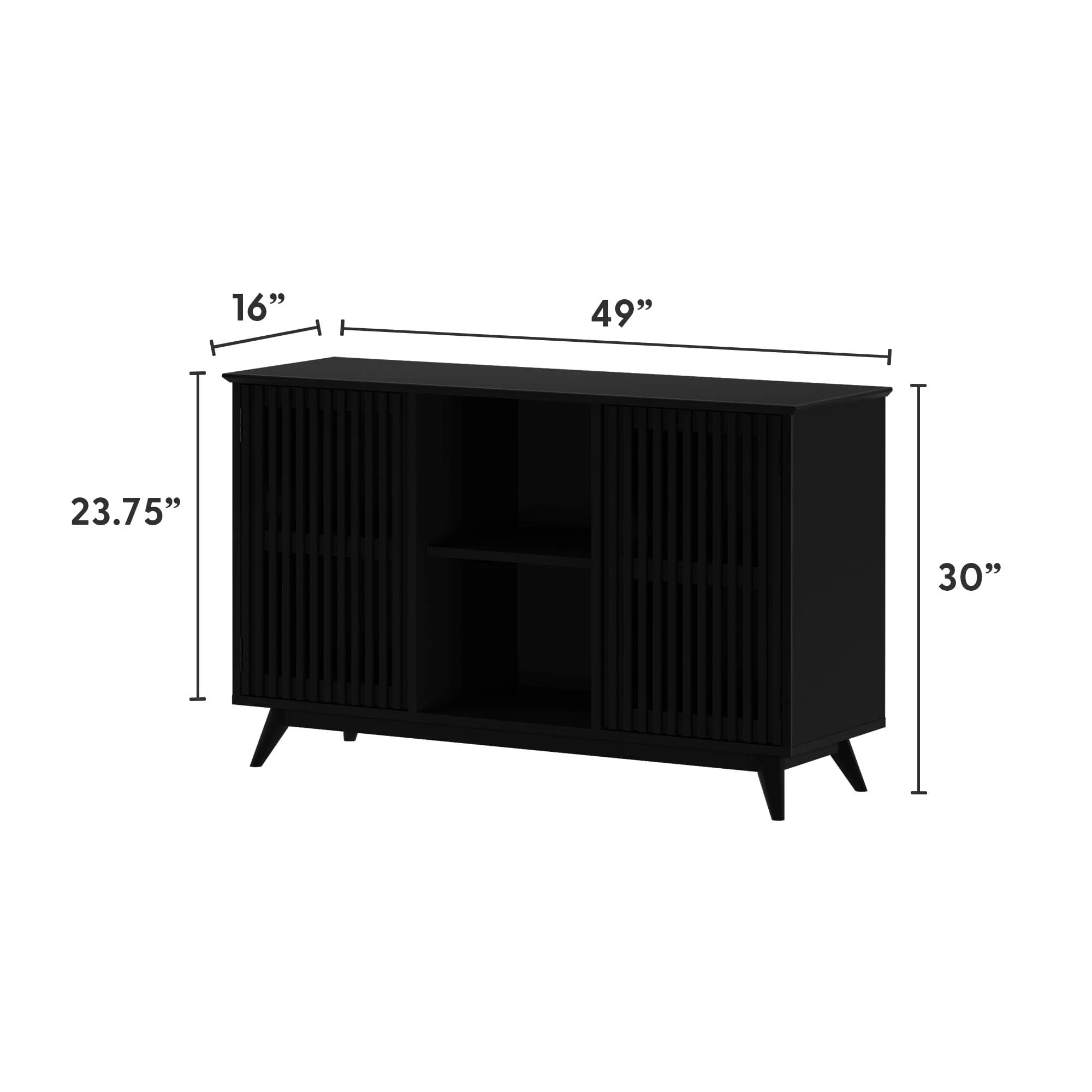Mid-Century Modern 2-Door Sideboard - 49" - Image 28