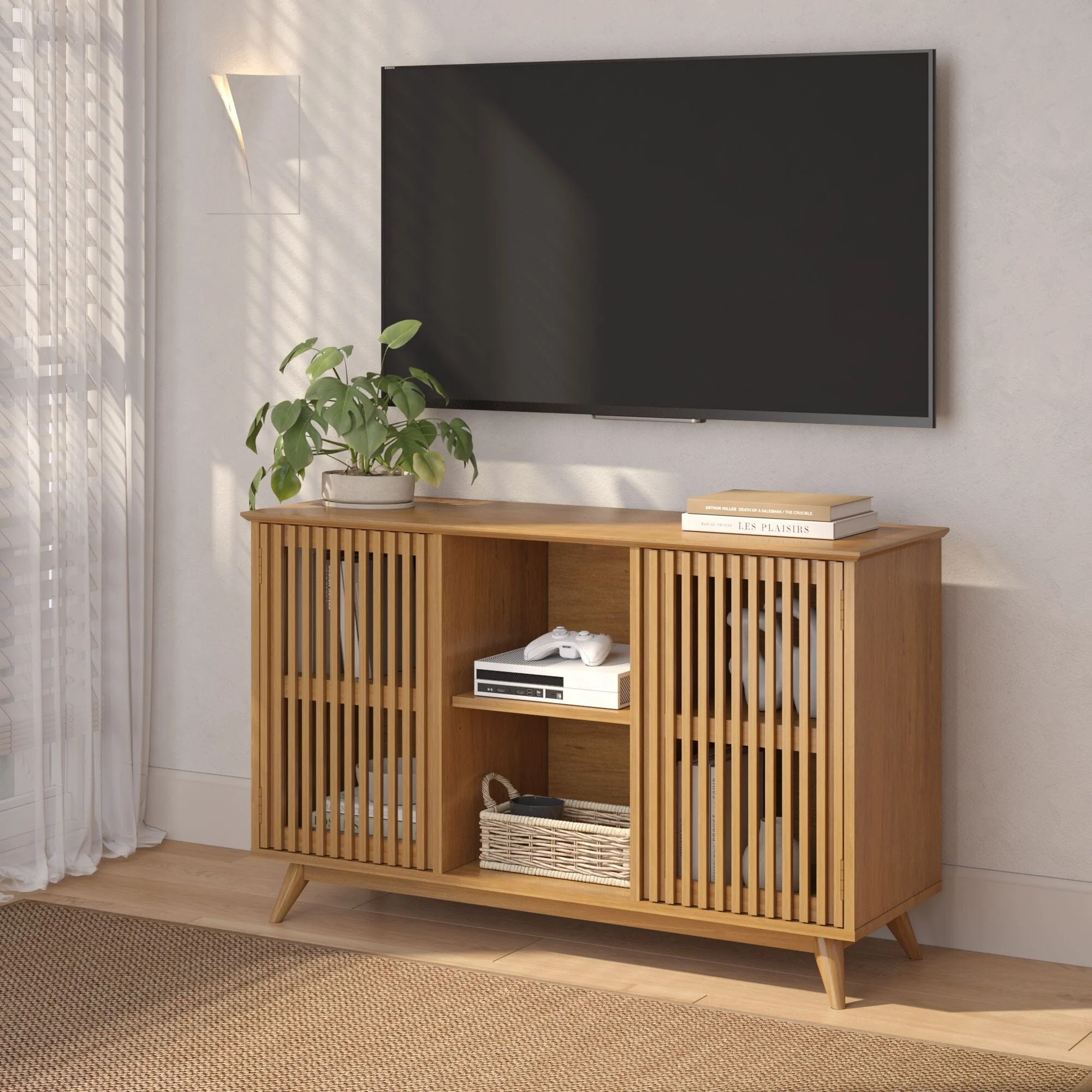 Mid-Century Modern 2-Door Sideboard - 49" - Image 33