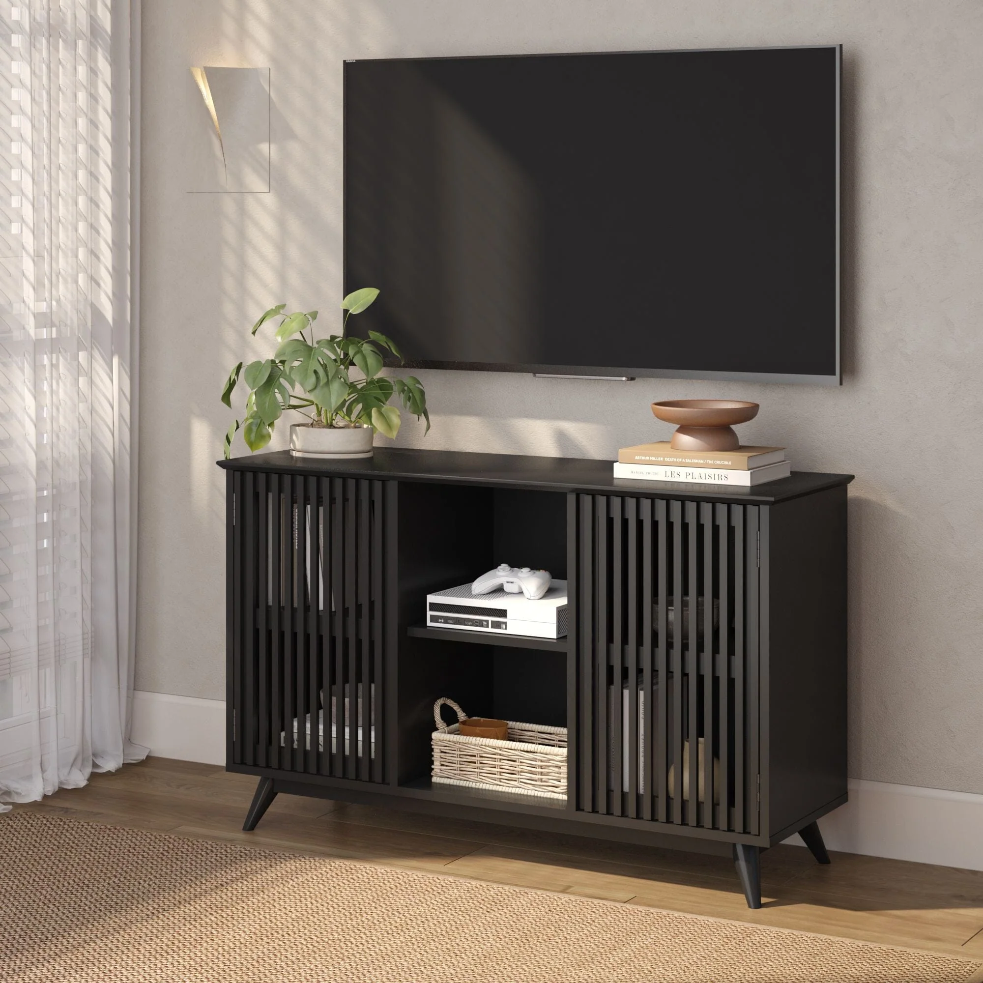 Mid-Century Modern 2-Door Sideboard - 49" - Image 36