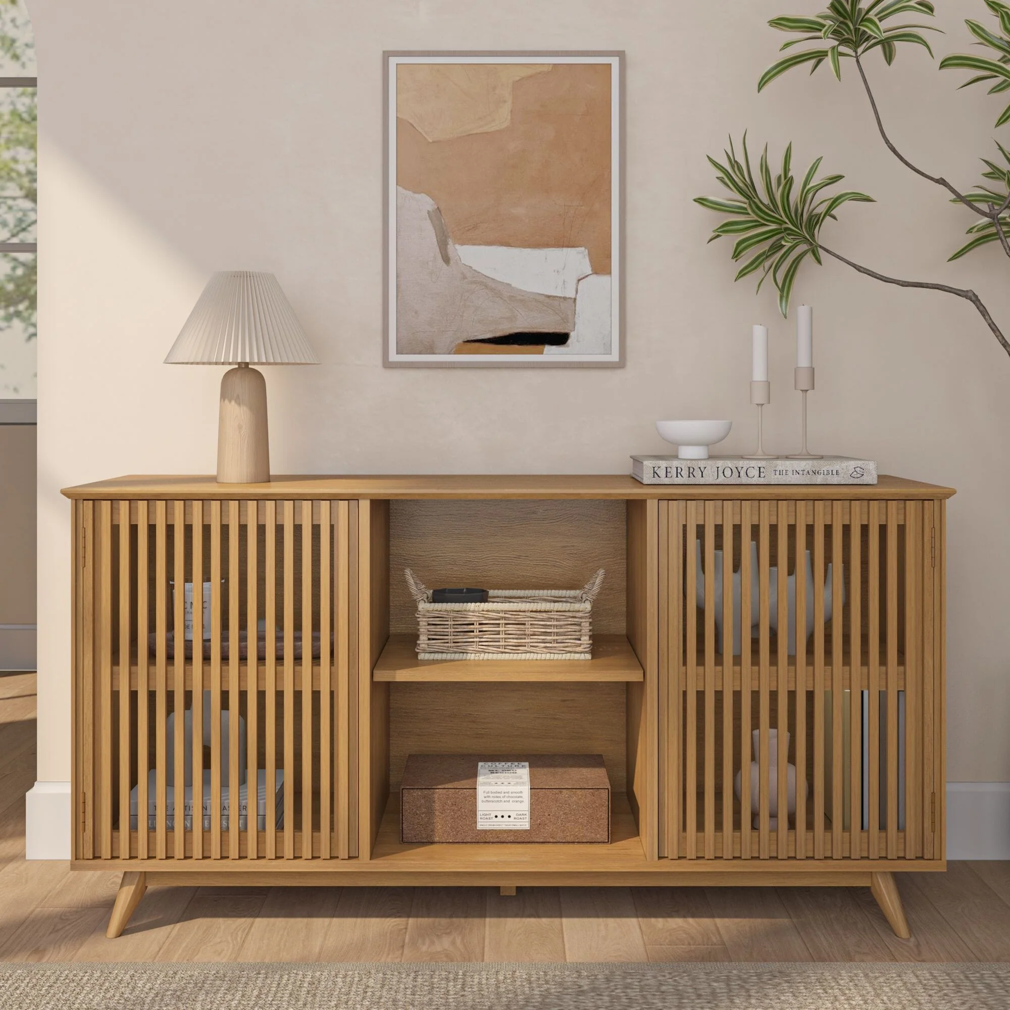 Mid-Century Modern 2-Door Sideboard - 59" - Image 37