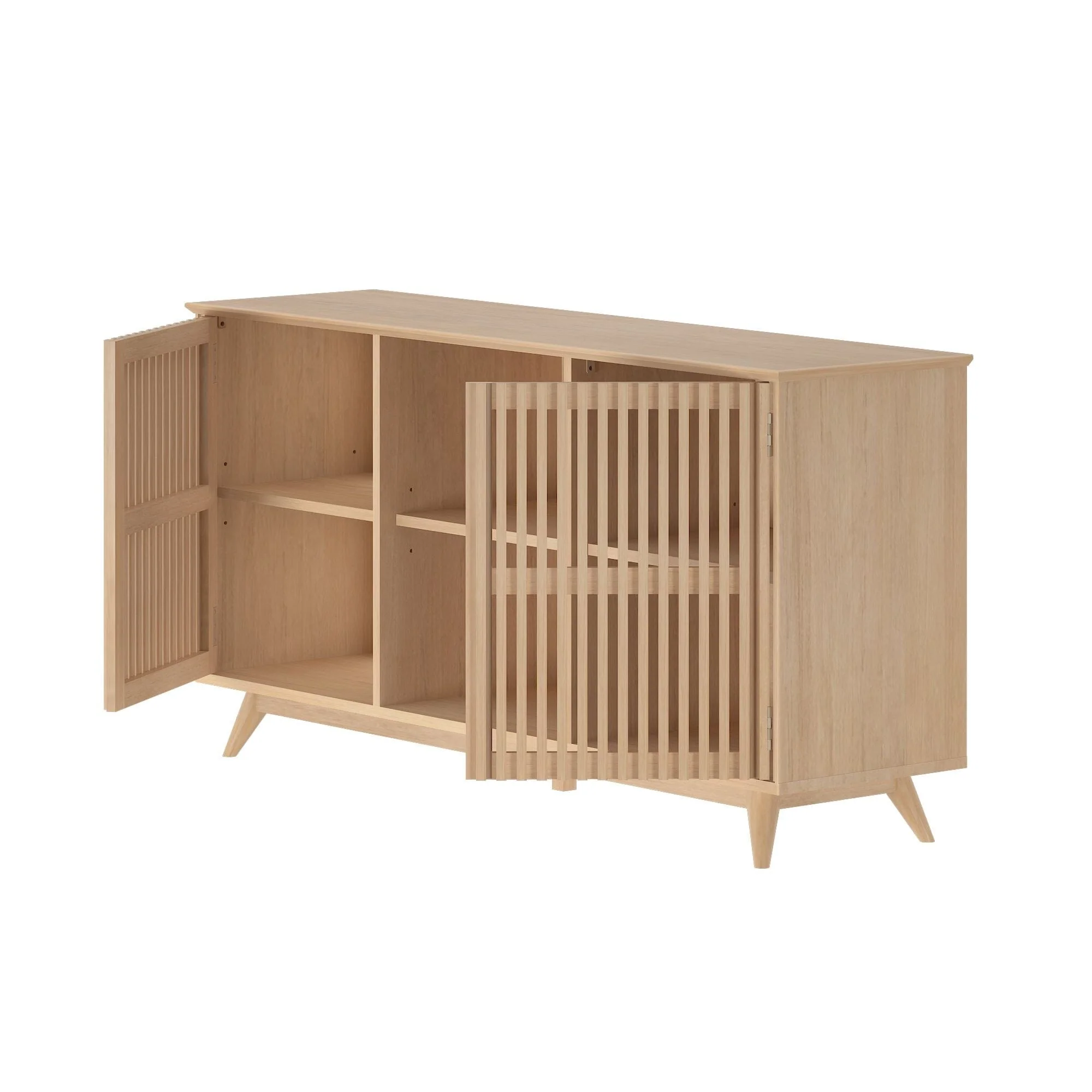 Mid-Century Modern 2-Door Sideboard - 59" - Image 47