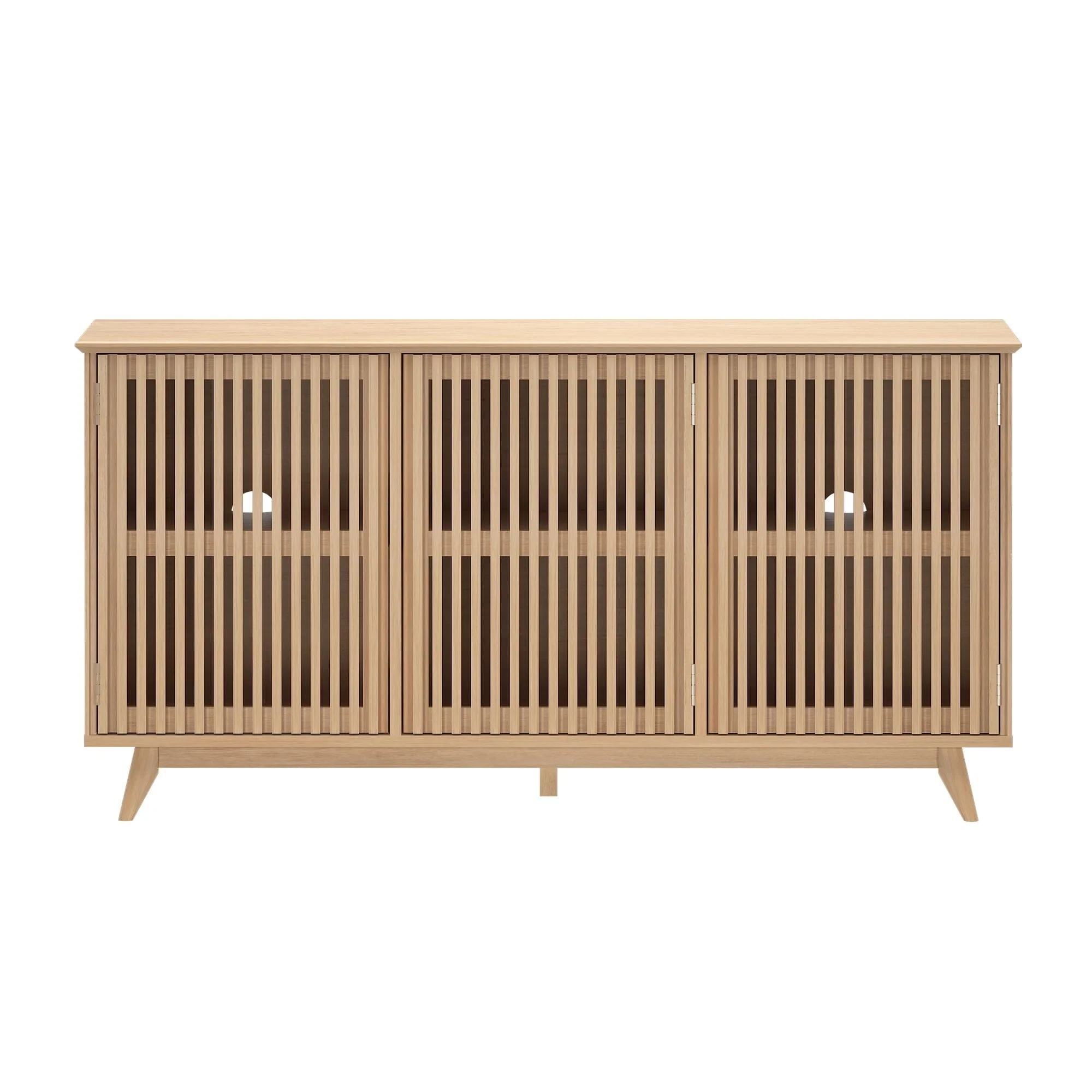 Mid-Century Modern 3-Door Sideboard - 59" - Image 32