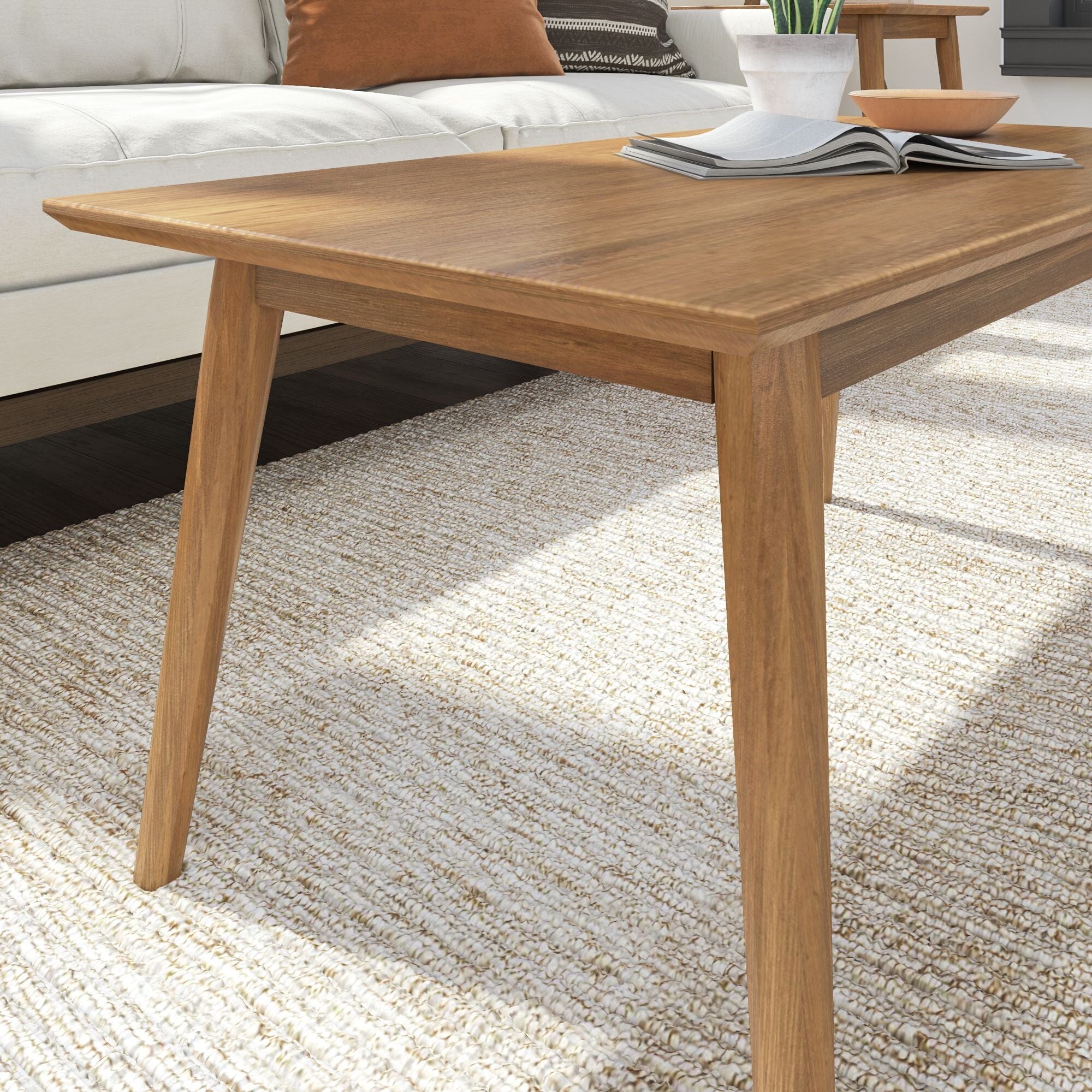 Mid-Century Modern Coffee Table - 40" - Image 10