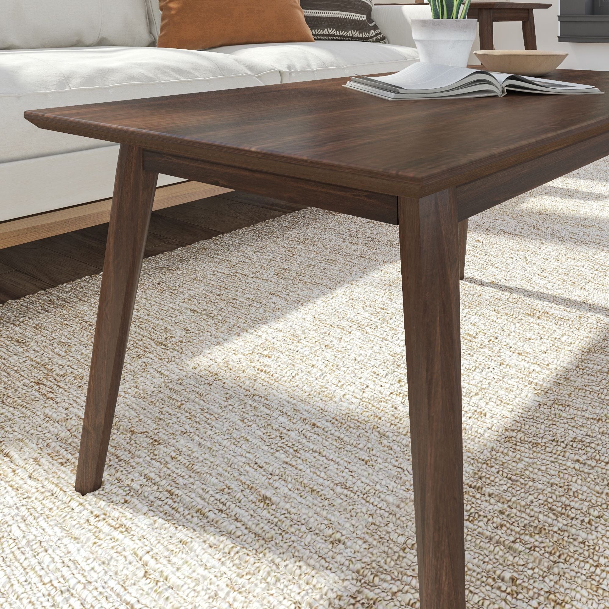 Mid-Century Modern Coffee Table - 40" - Image 11