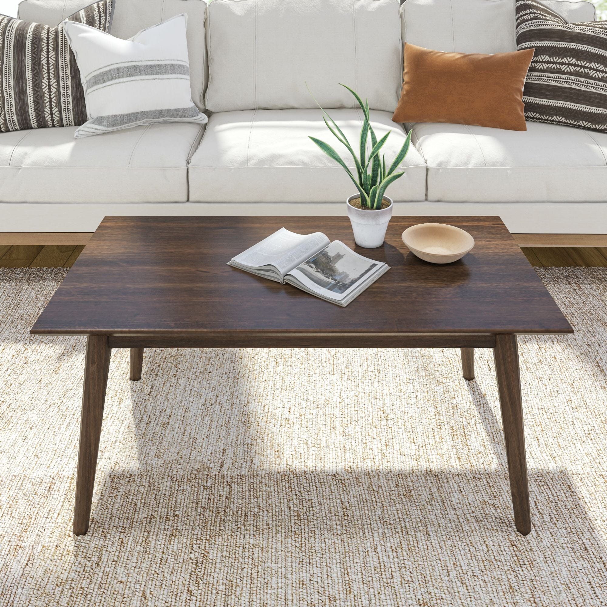 Mid-Century Modern Coffee Table - 40" - Image 14