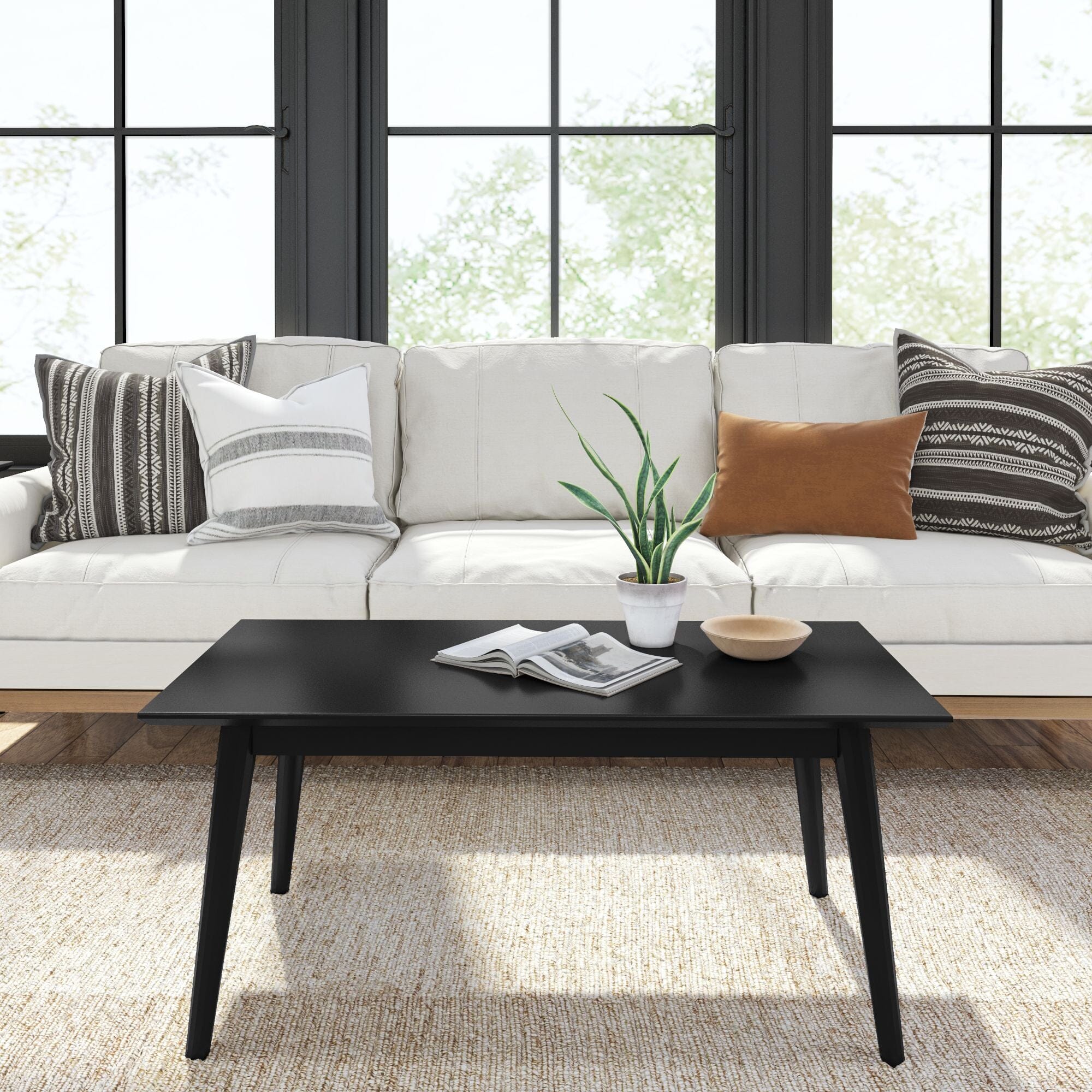 Mid-Century Modern Coffee Table - 40" - Image 6
