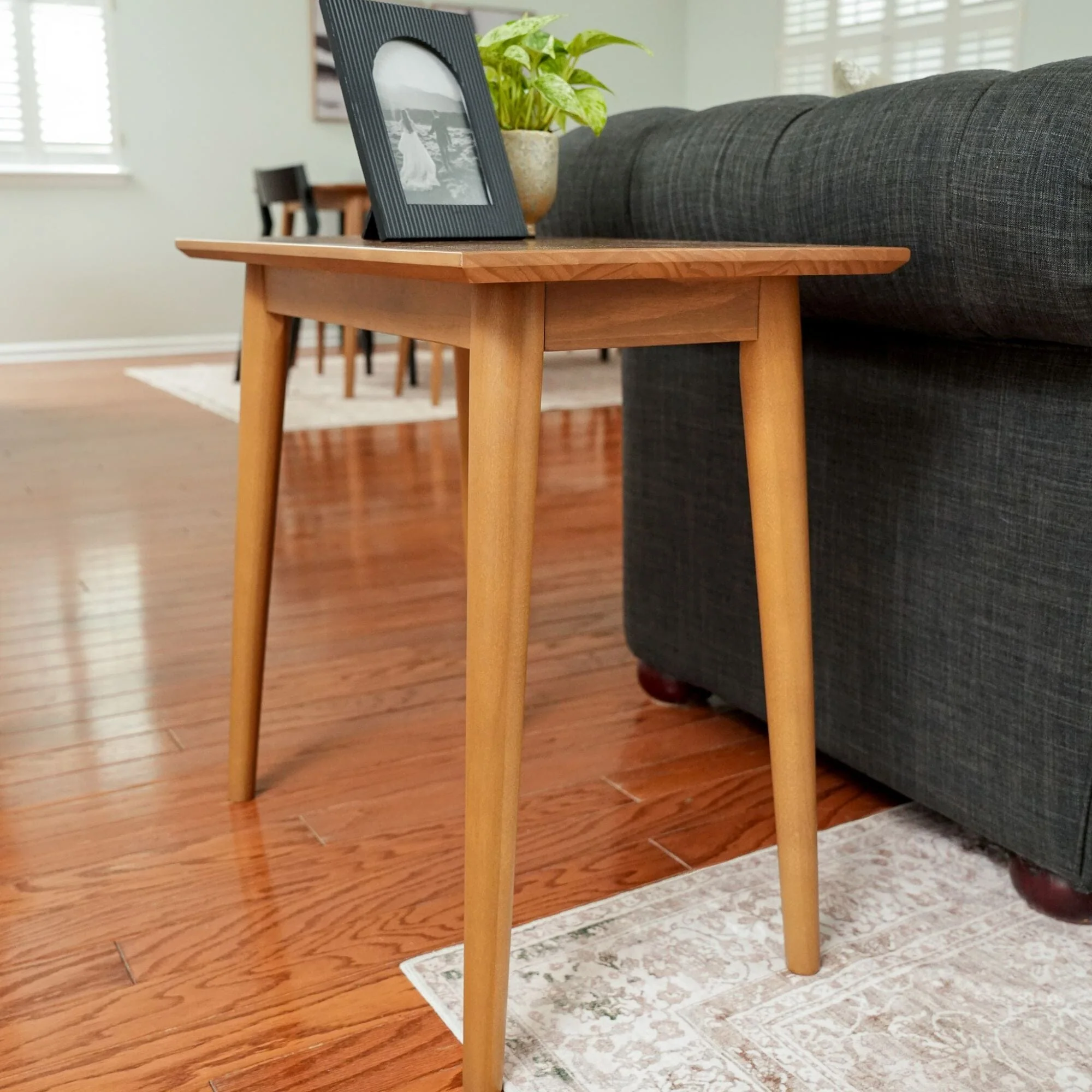 Mid-Century Modern Side Table - 24" - Image 4