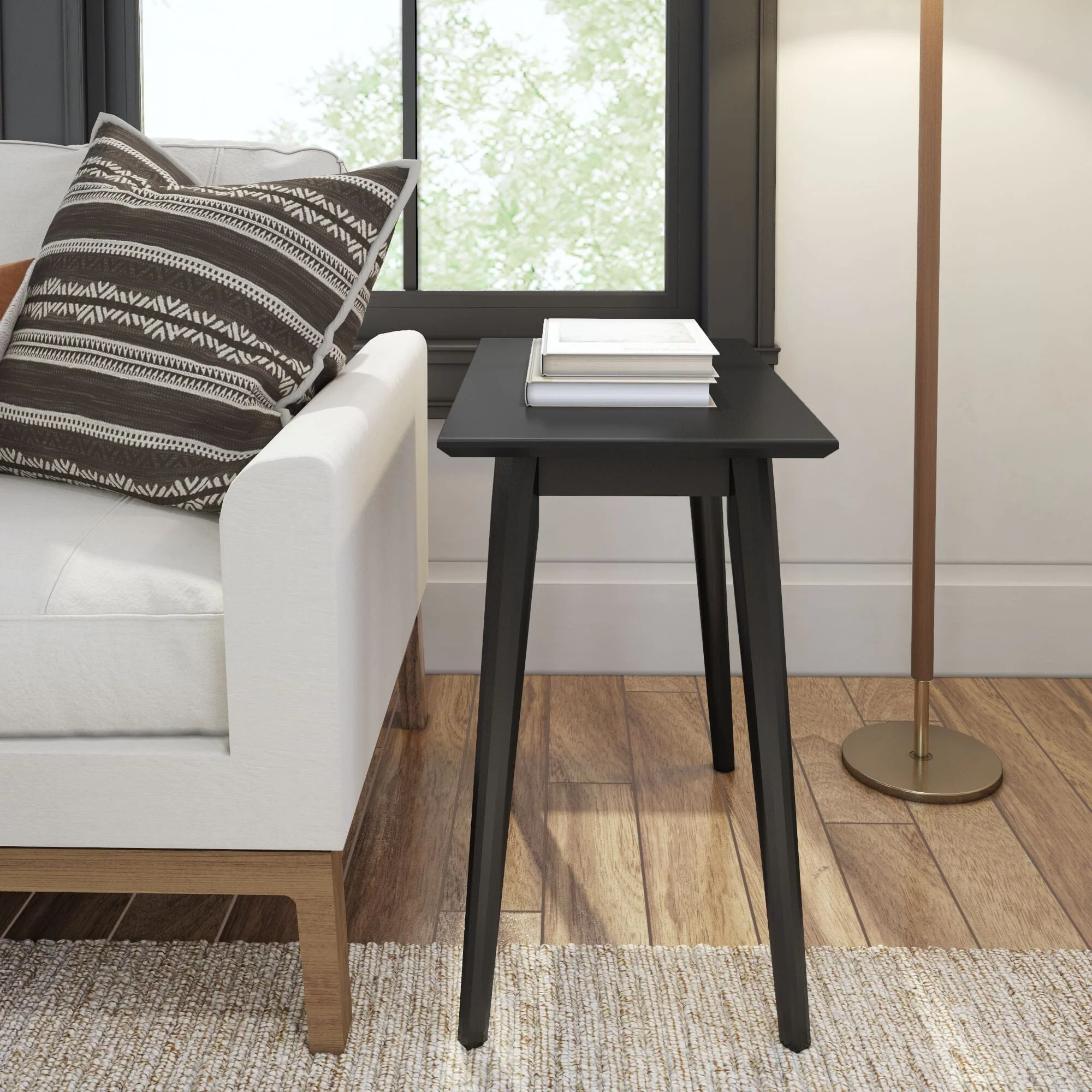 Mid-Century Modern Side Table - 24" - Image 6