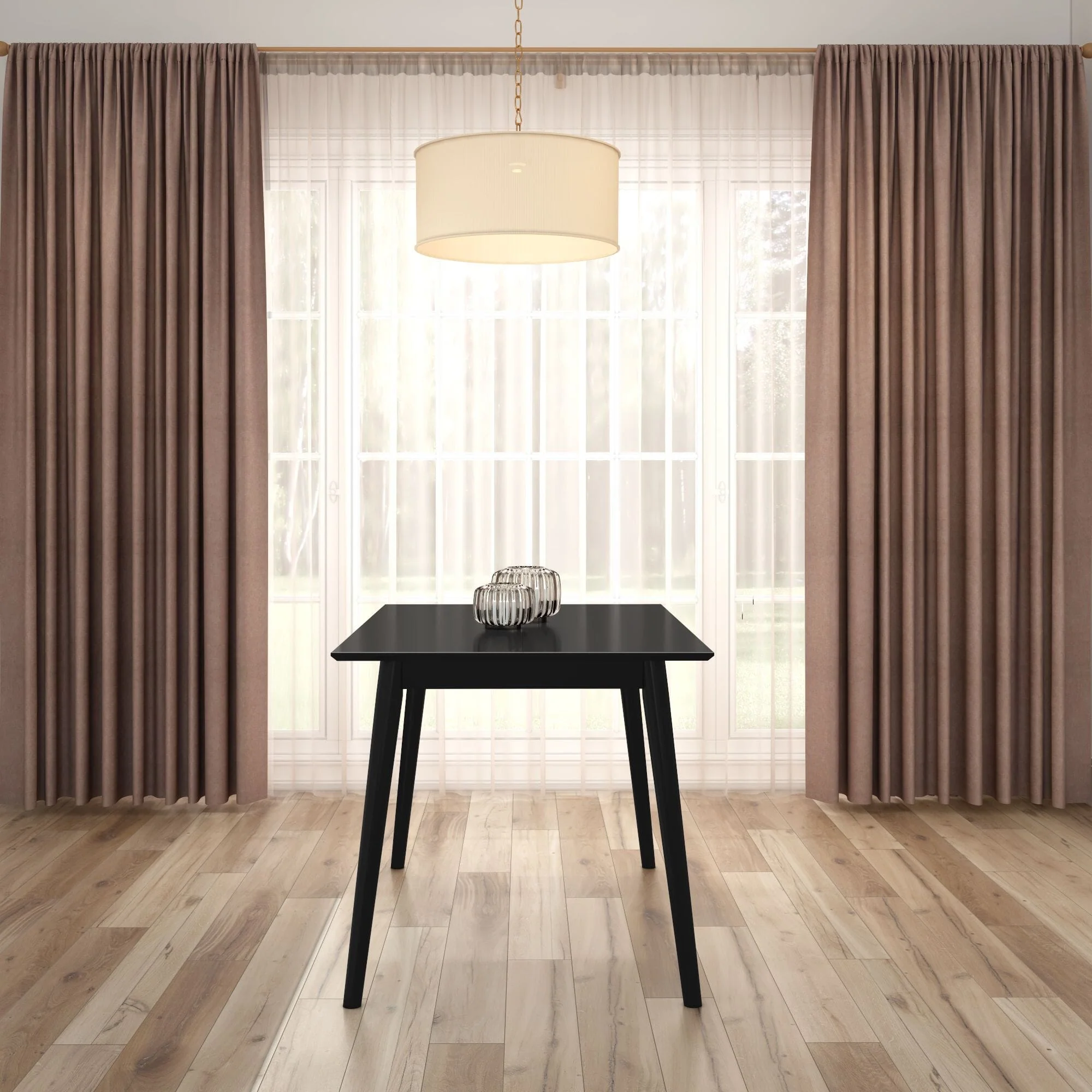 Mid-Century Modern Kitchen Table - 48" - Image 12