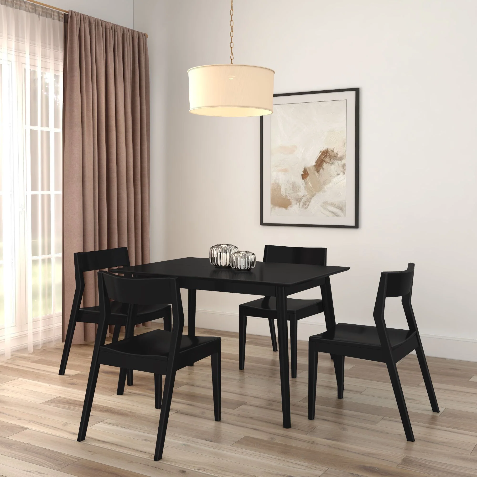 Mid-Century Modern Kitchen Table - 48" - Image 13