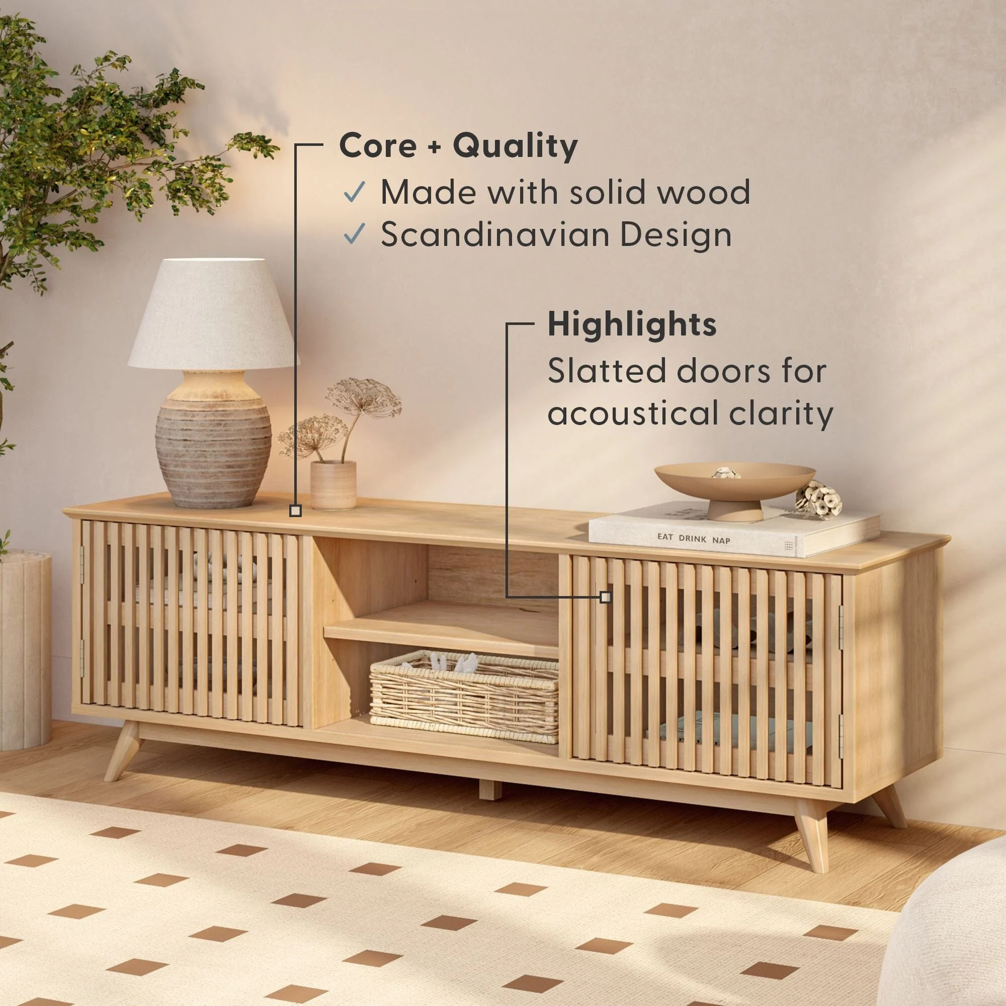 Mid-Century Modern TV Stand - Image 11
