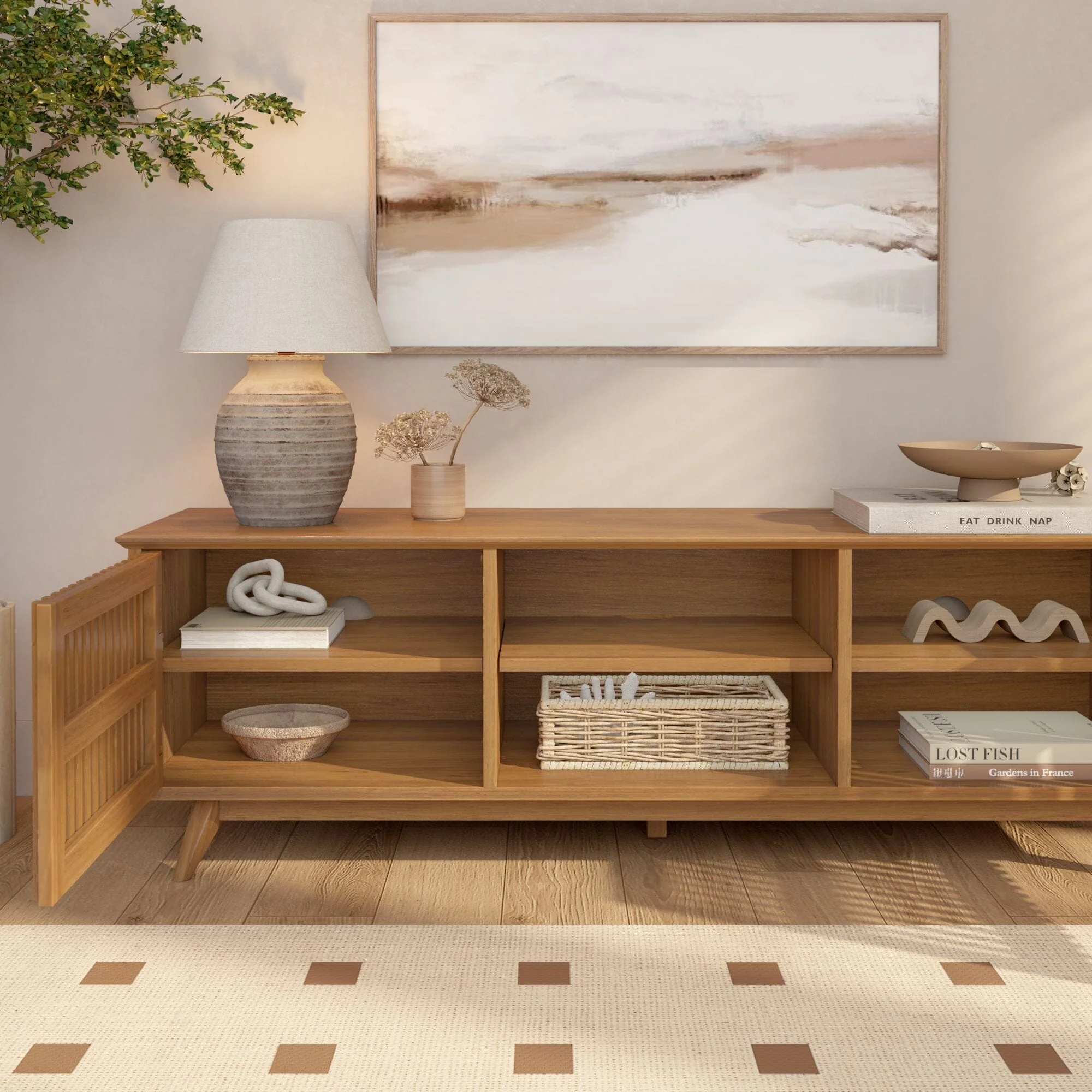 Mid-Century Modern TV Stand - Image 17